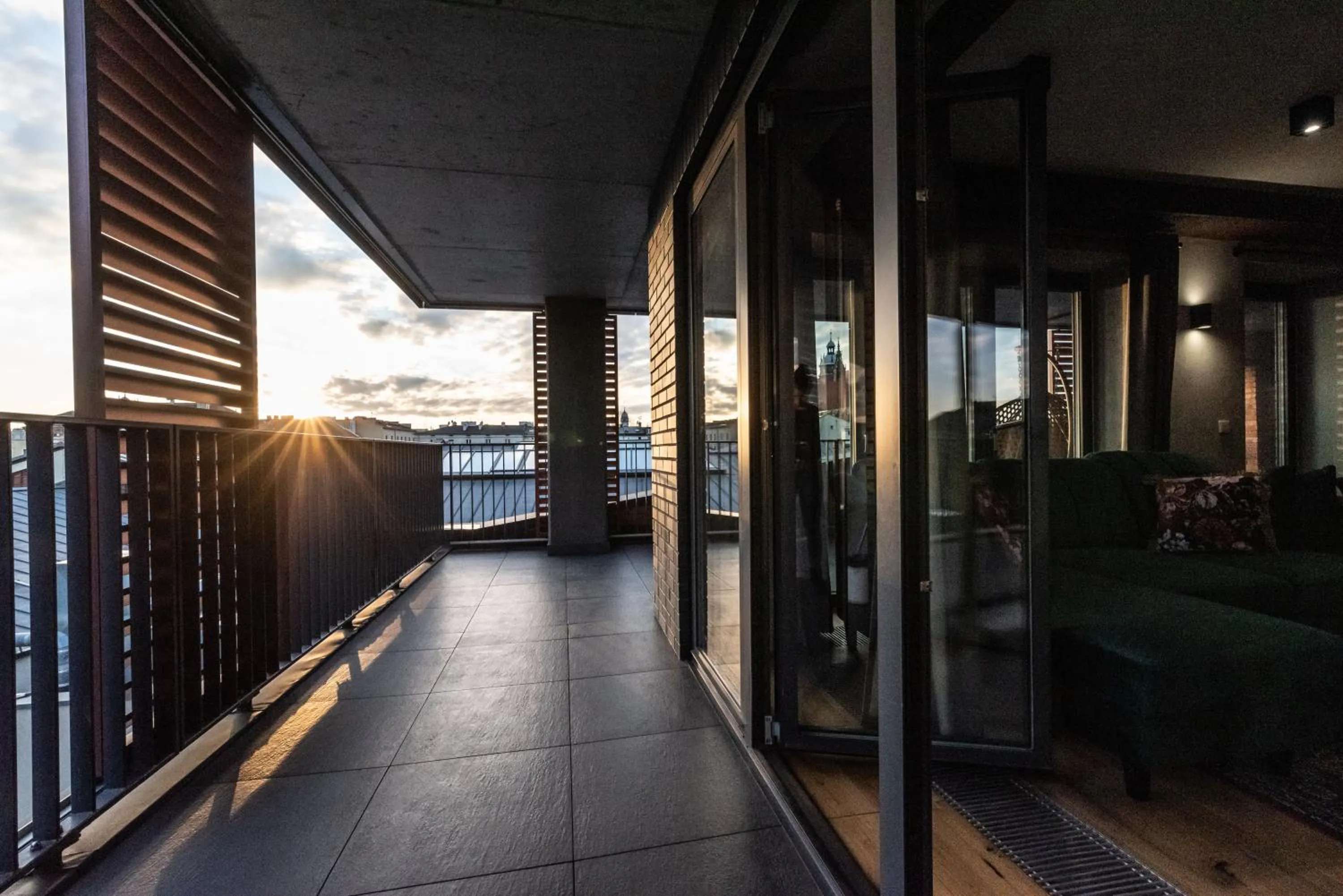 Balcony/Terrace in City Lights Kazimierz