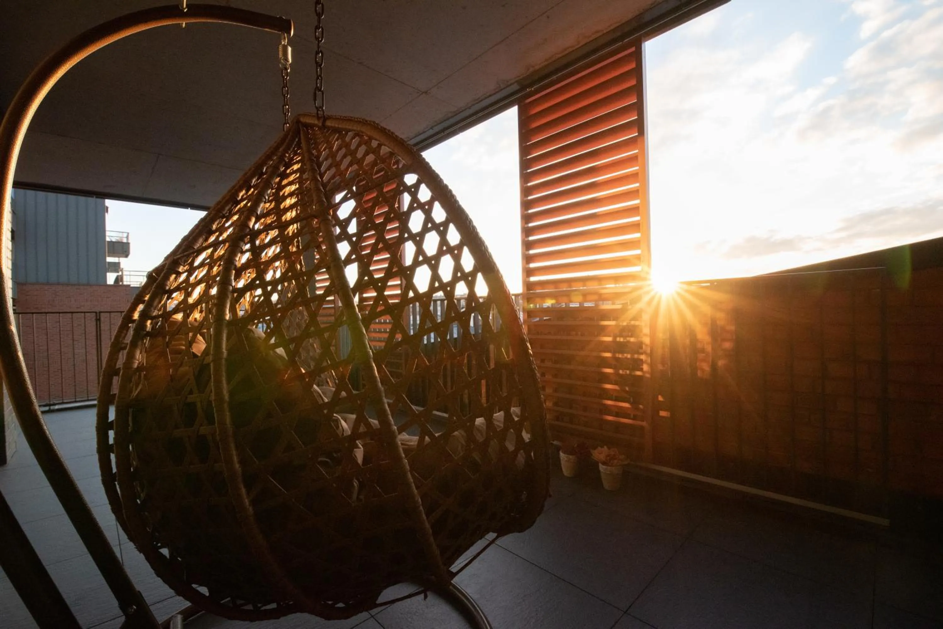 Balcony/Terrace in City Lights Kazimierz