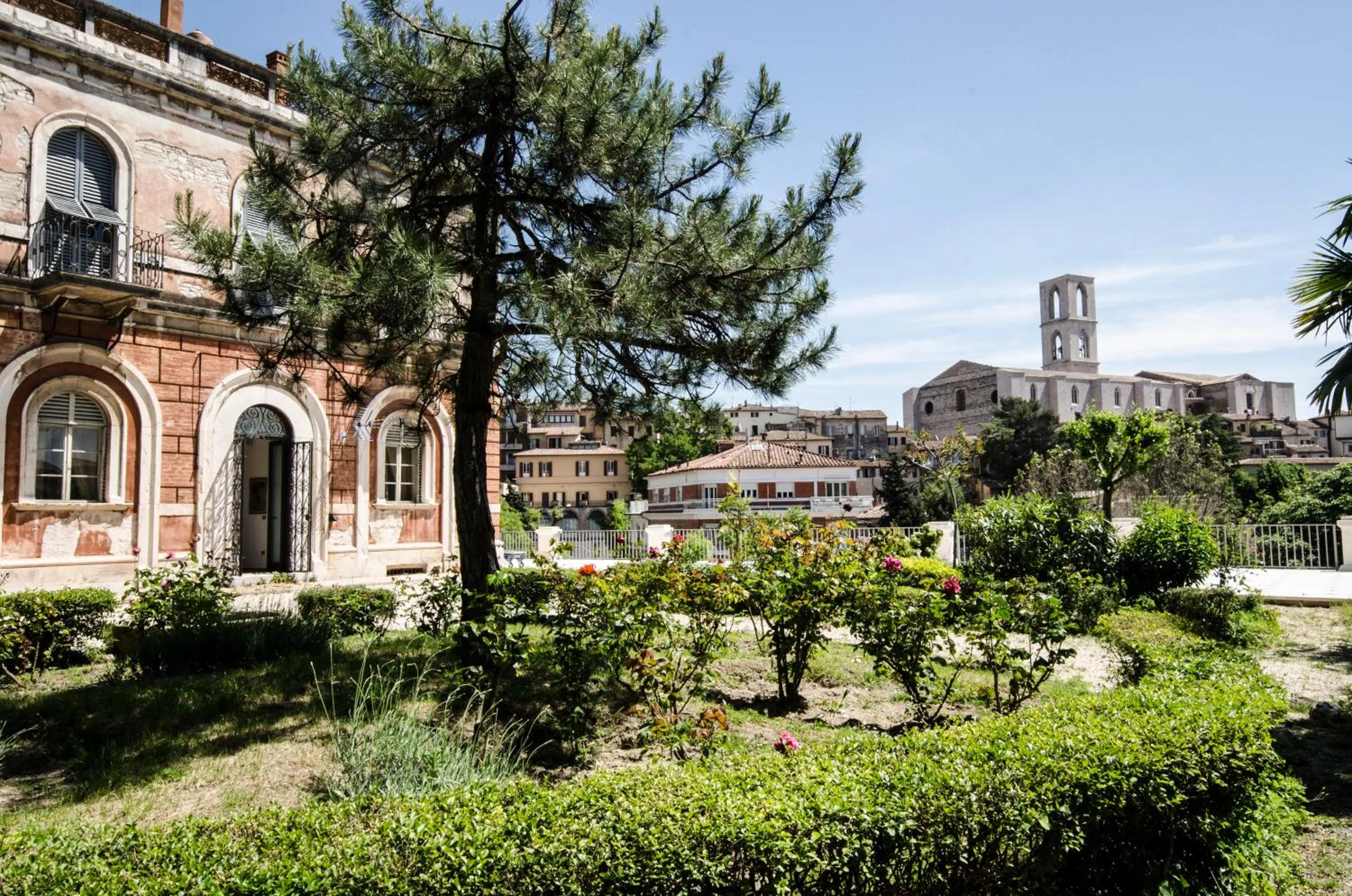 Garden in Hotel Iris