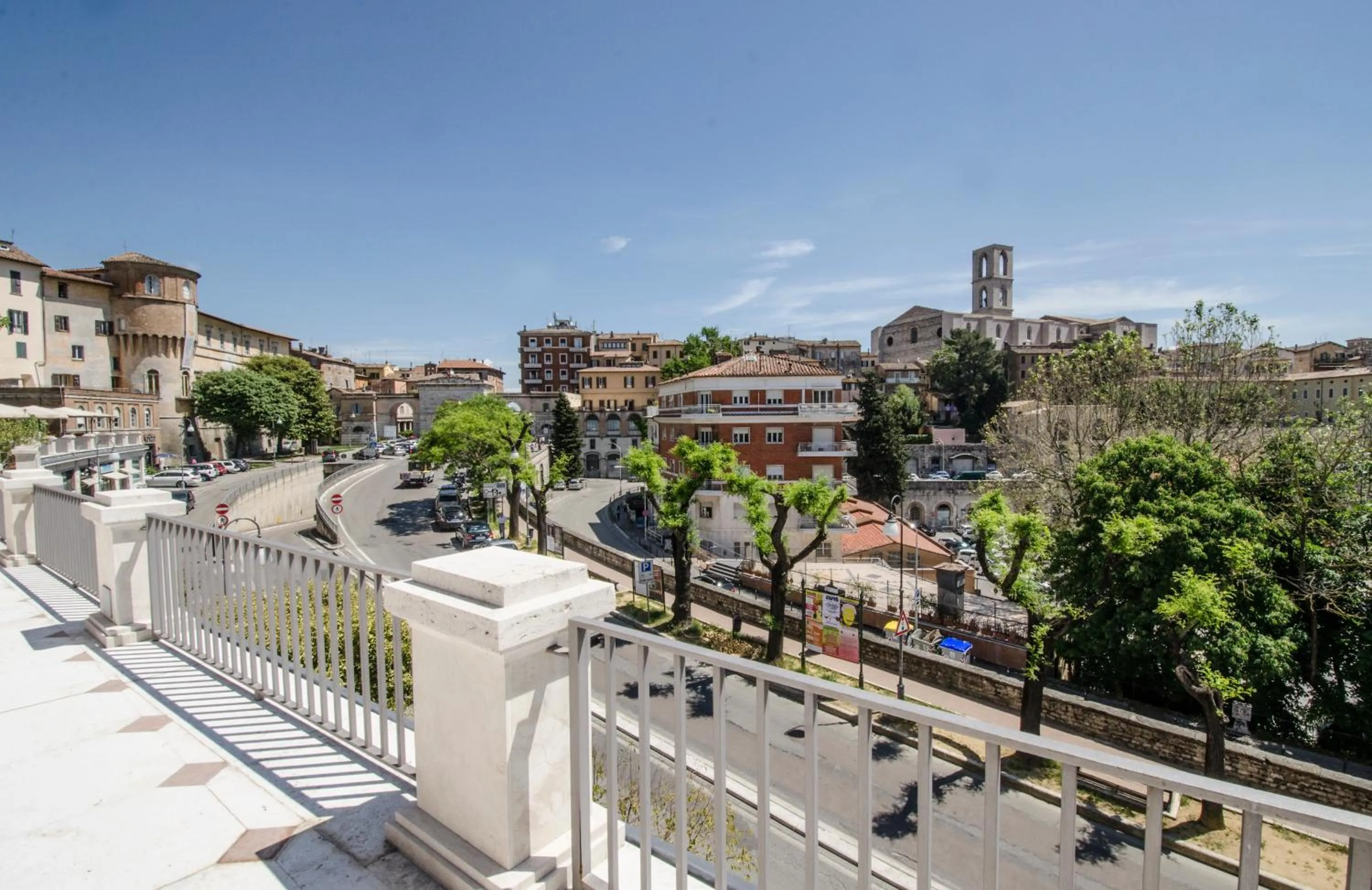 Street view in Hotel Iris