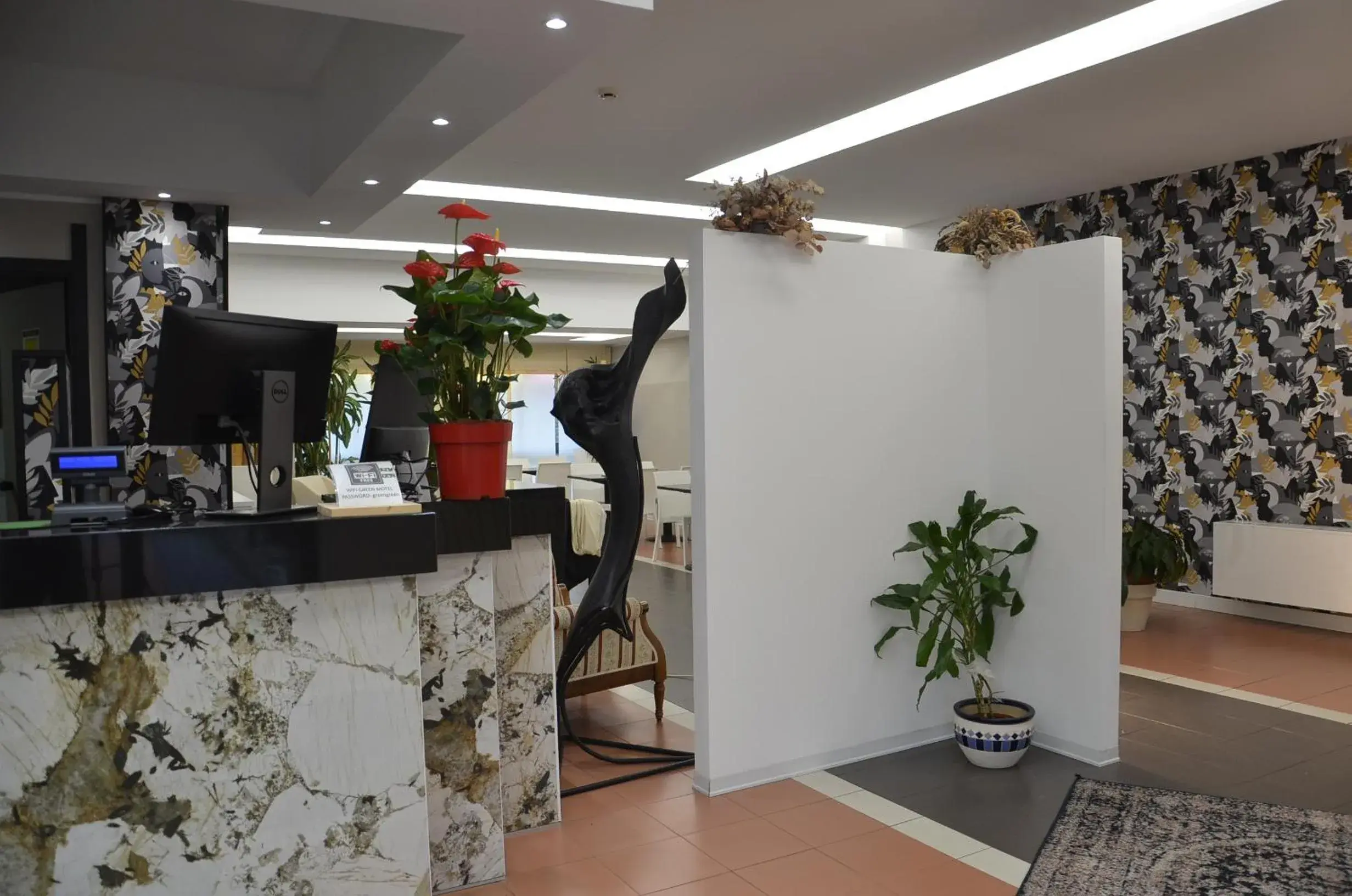 Lobby or reception in Green Hotel Lobby or reception in Green Hotel