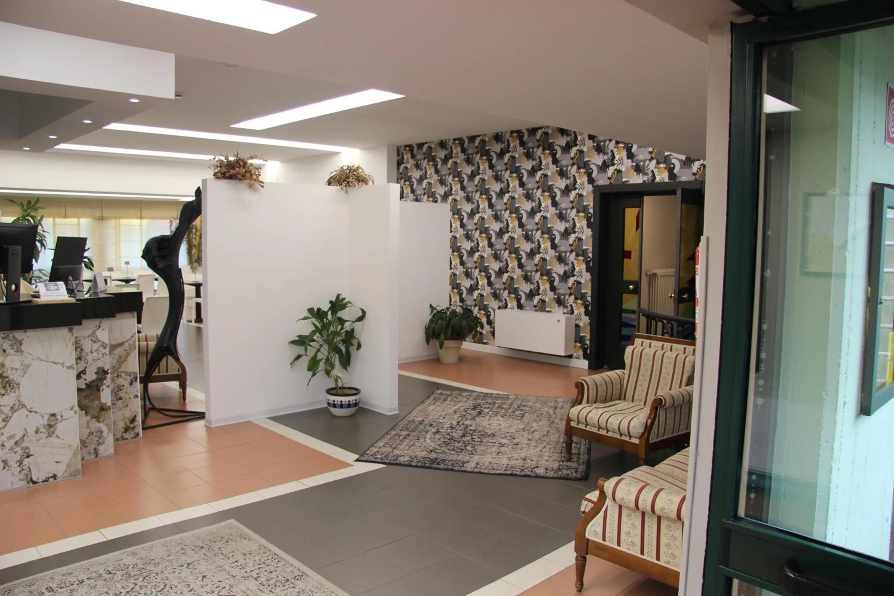 Living room in Green Hotel