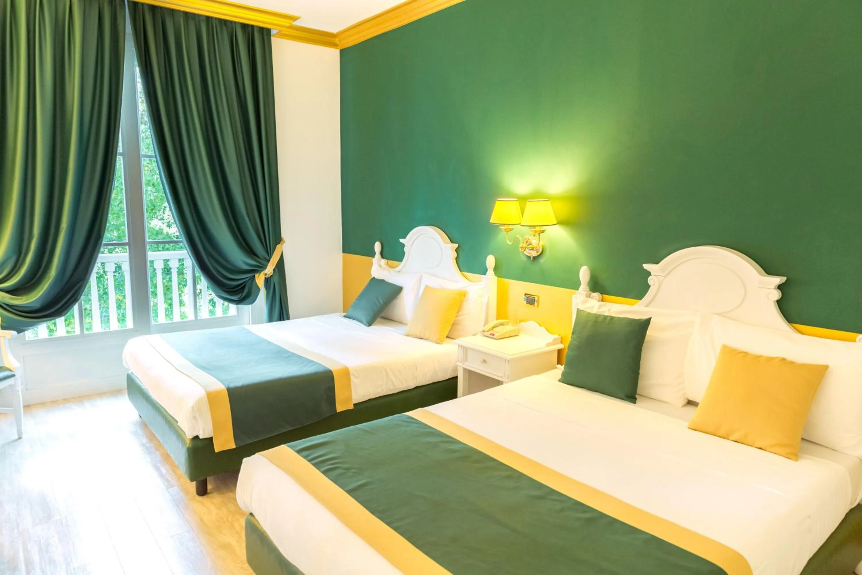 Bed in Gardaland Hotel