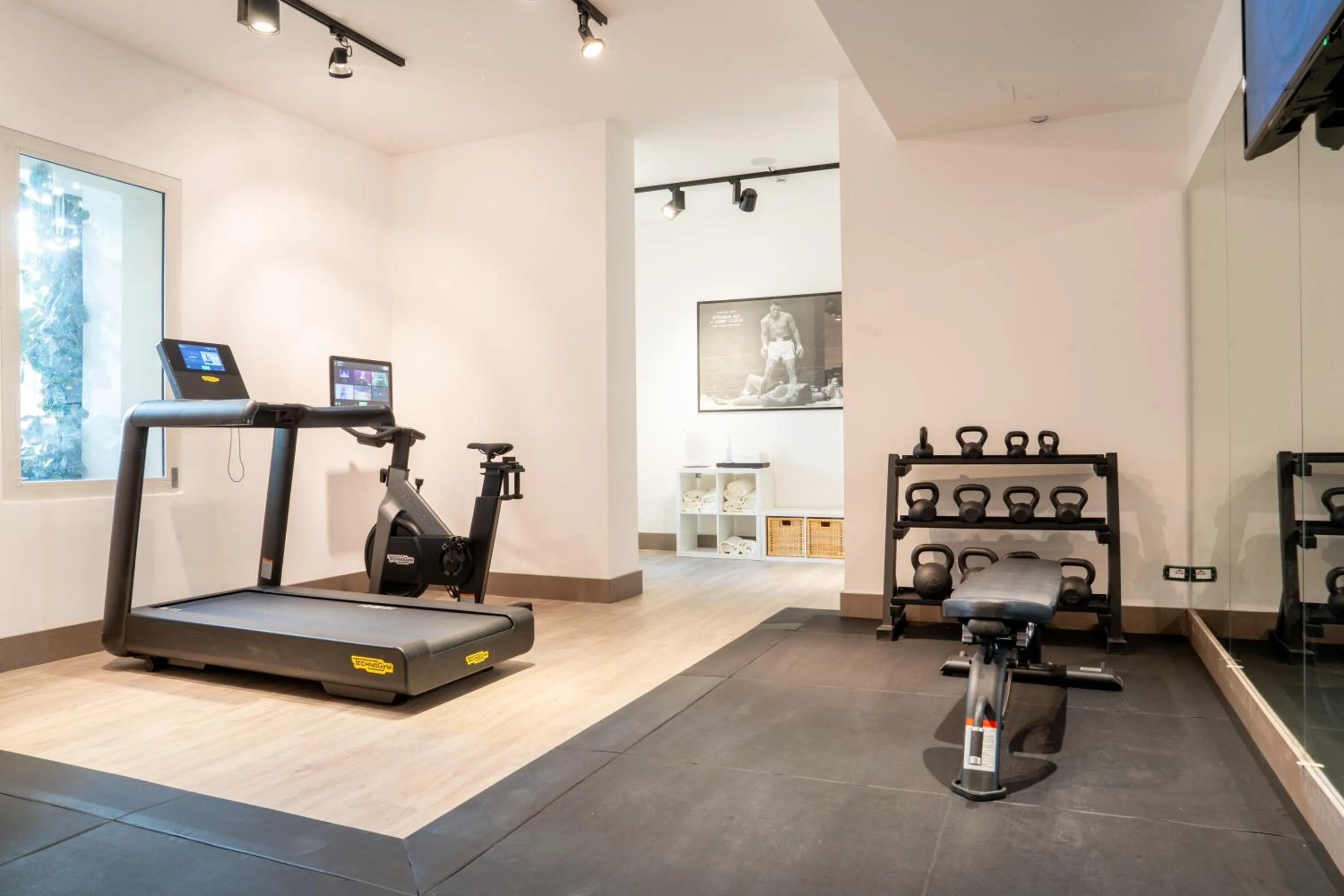 Fitness centre/facilities in Hotel Firenze e Continentale