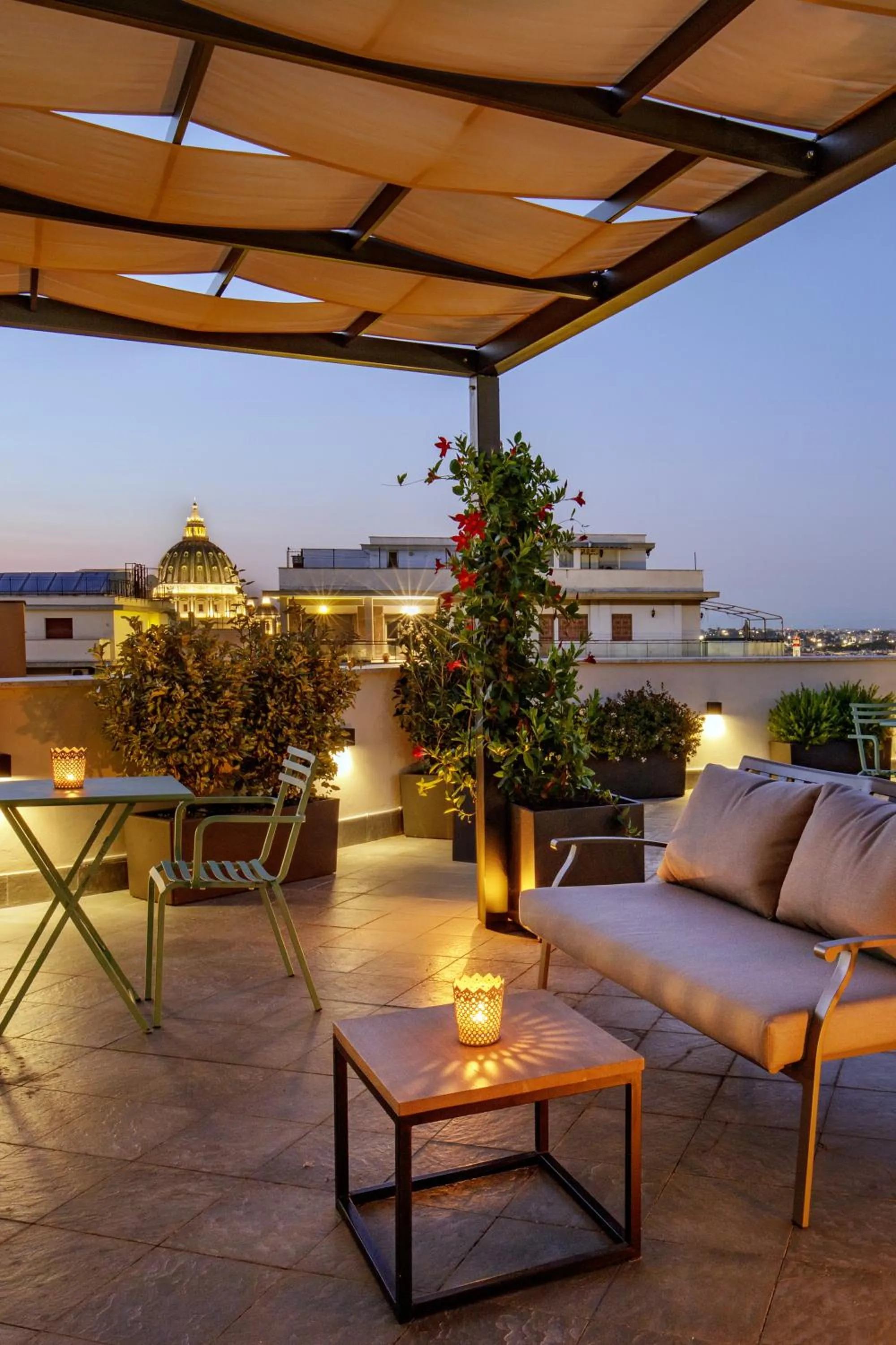 Balcony/Terrace in Hotel Alessandrino