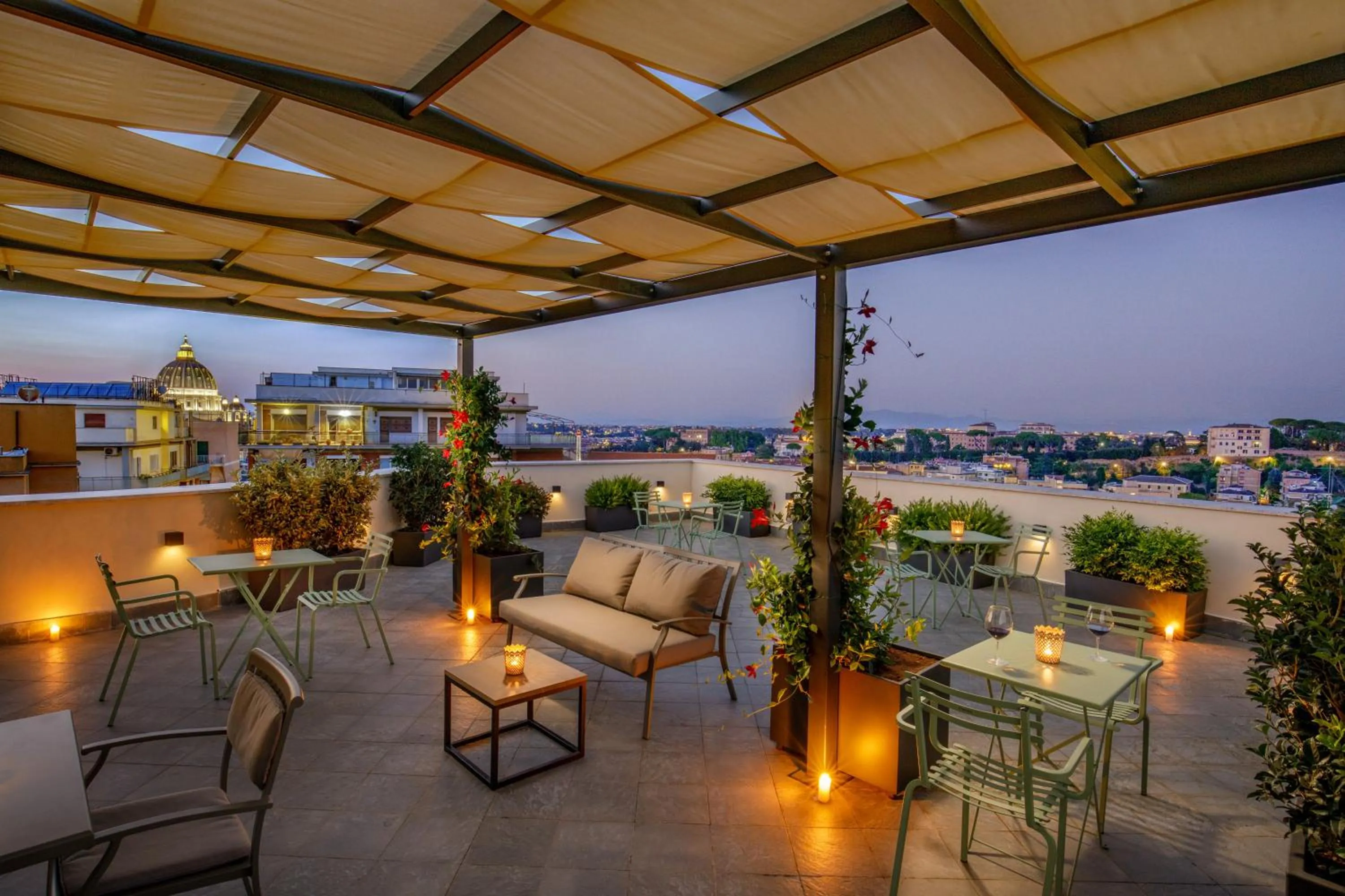 Balcony/Terrace in Hotel Alessandrino