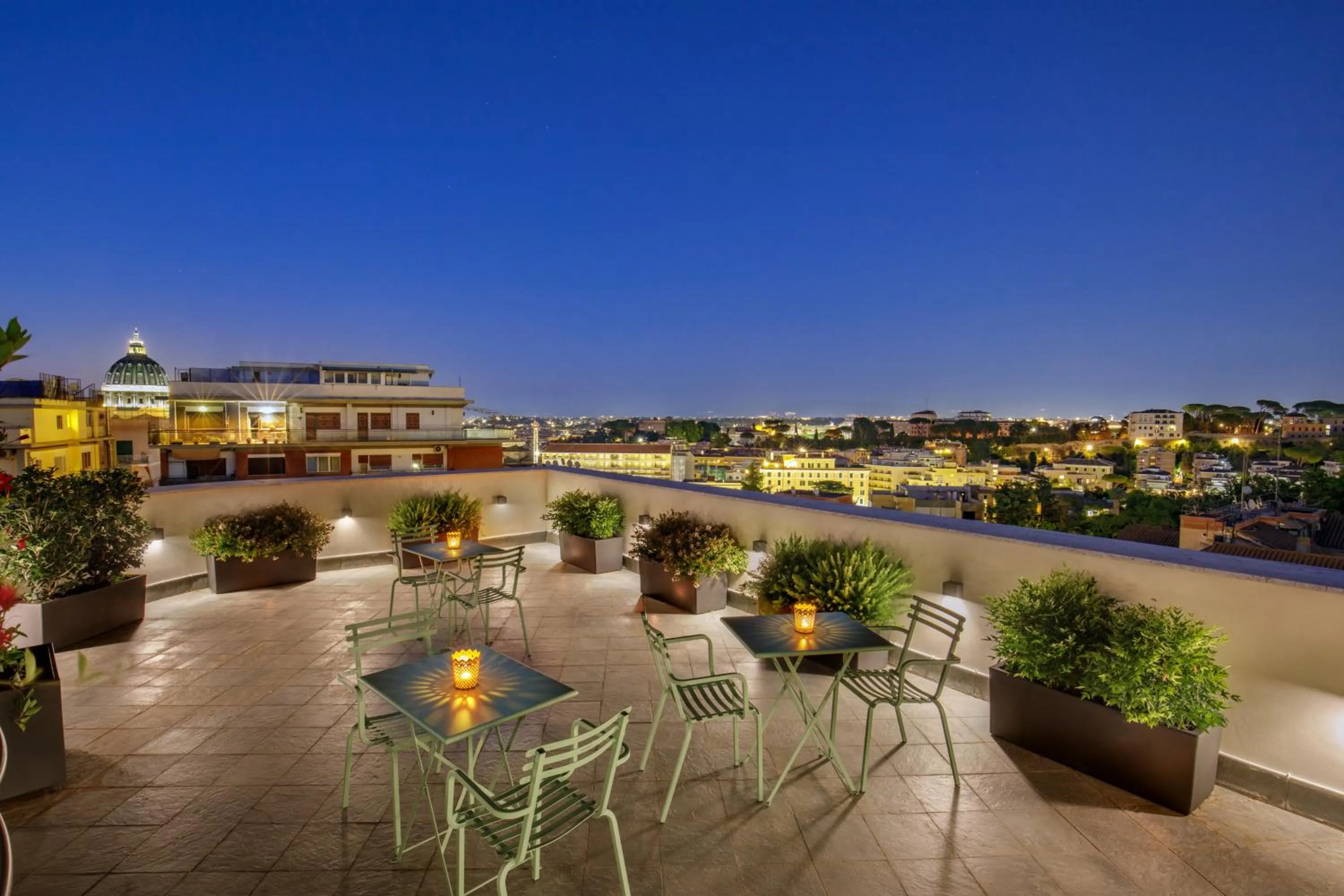 Balcony/Terrace in Hotel Alessandrino