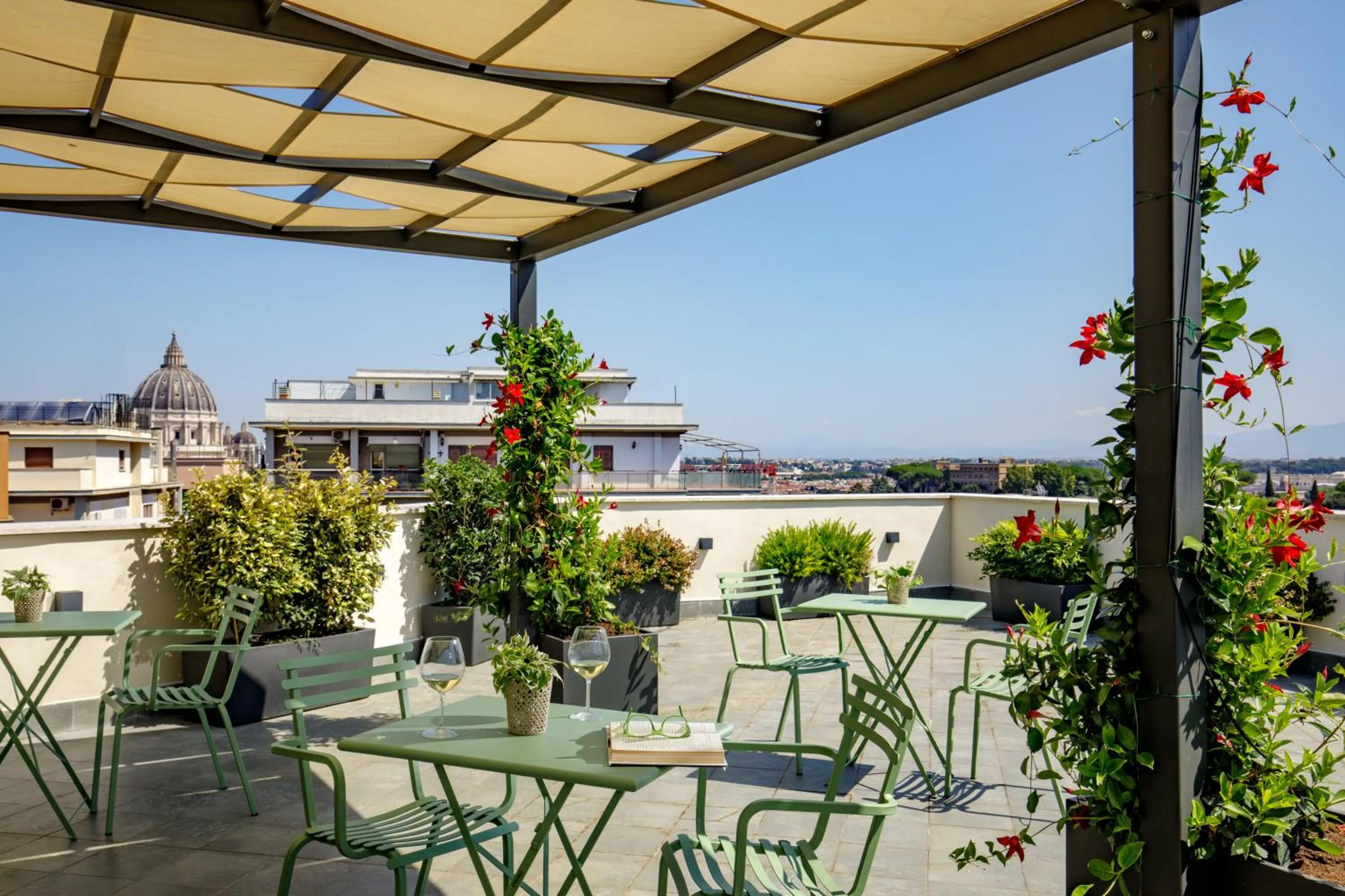 Balcony/Terrace in Hotel Alessandrino