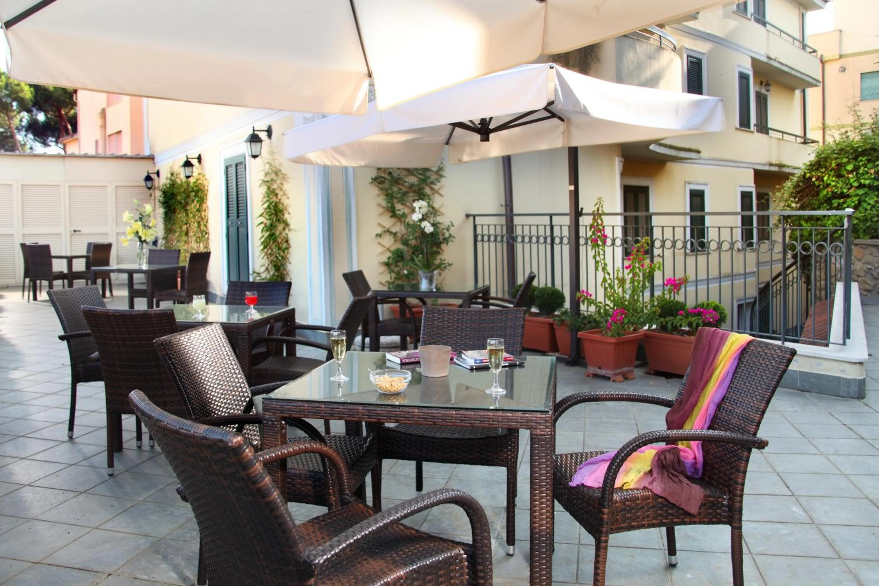 Balcony/Terrace in Hotel Alessandrino