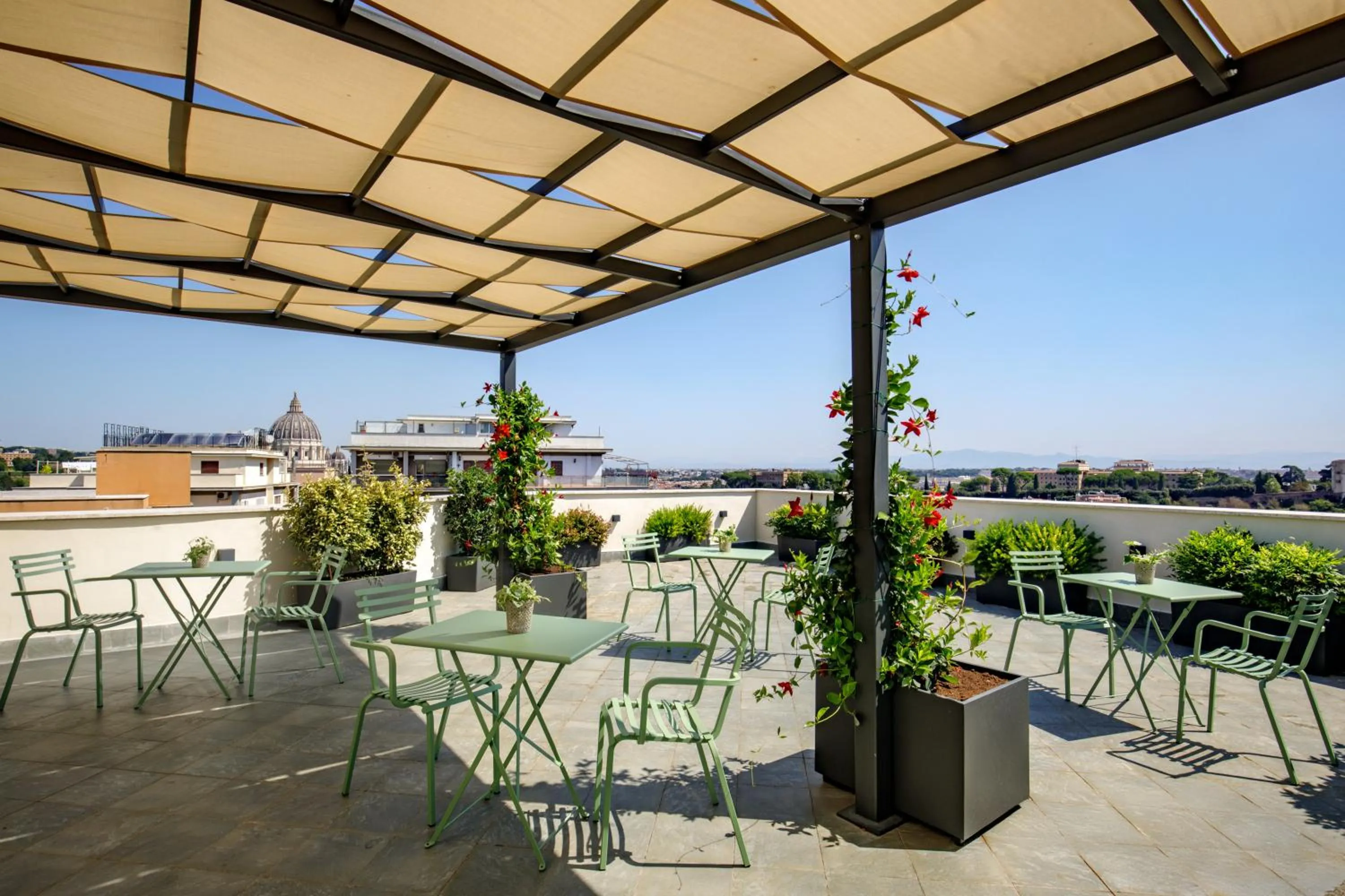 Balcony/Terrace in Hotel Alessandrino