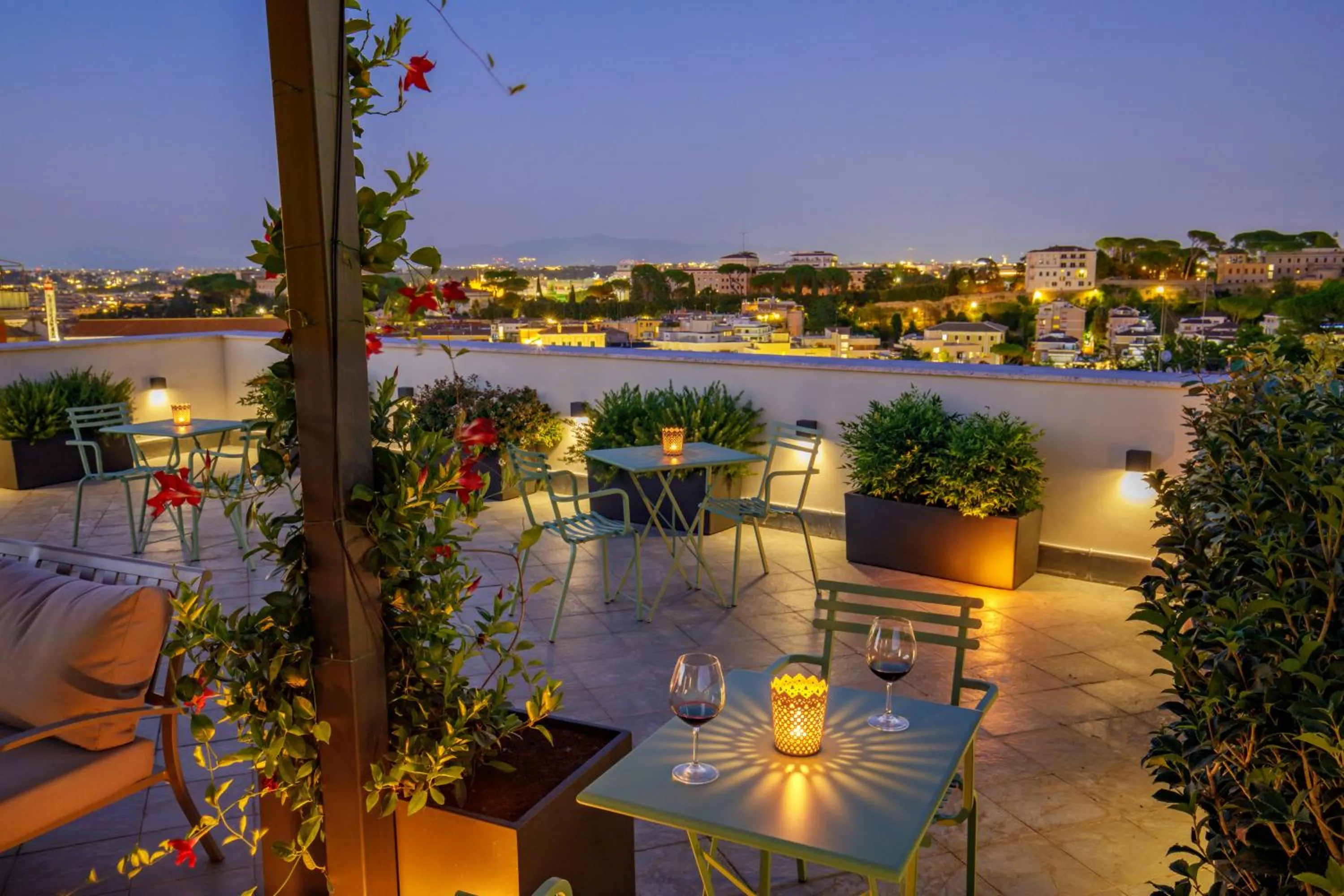 Balcony/Terrace in Hotel Alessandrino