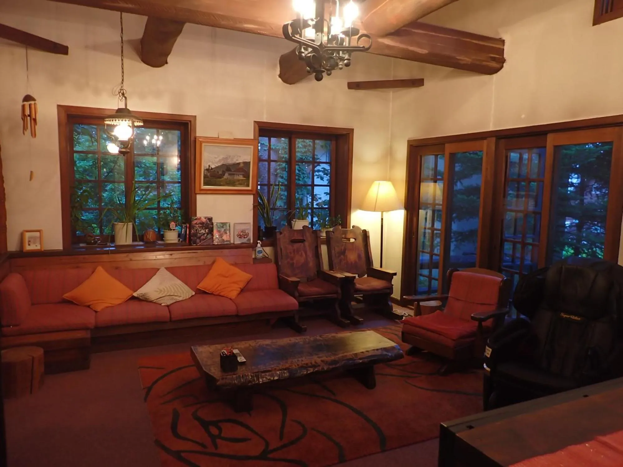 Living room in Pension Belnina
