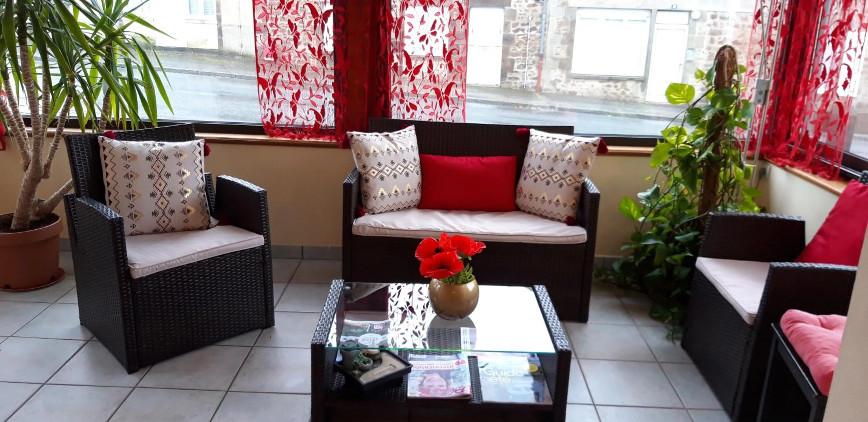 Lobby or reception in Le Gue de Genes