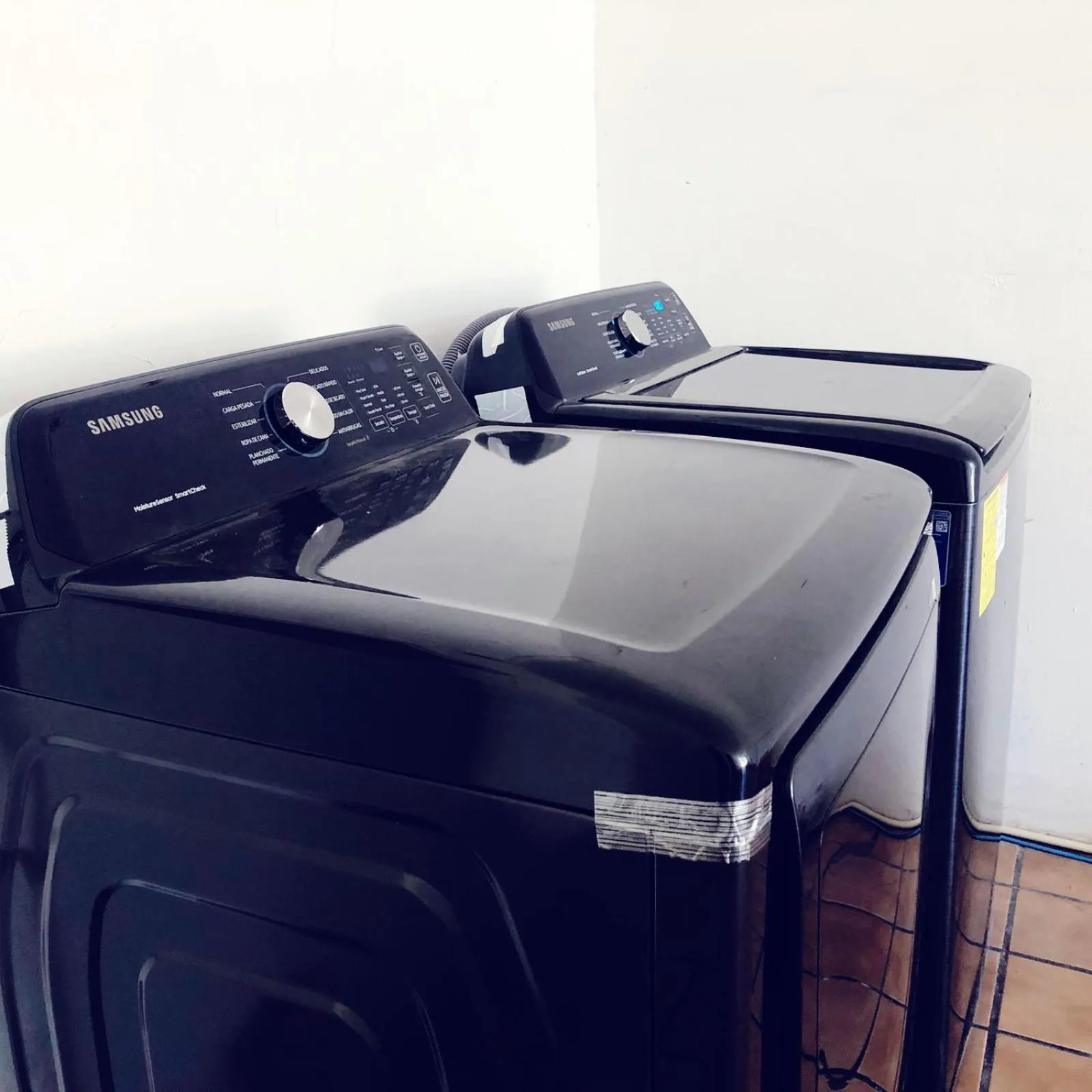 washing machine in Leveli Coliving