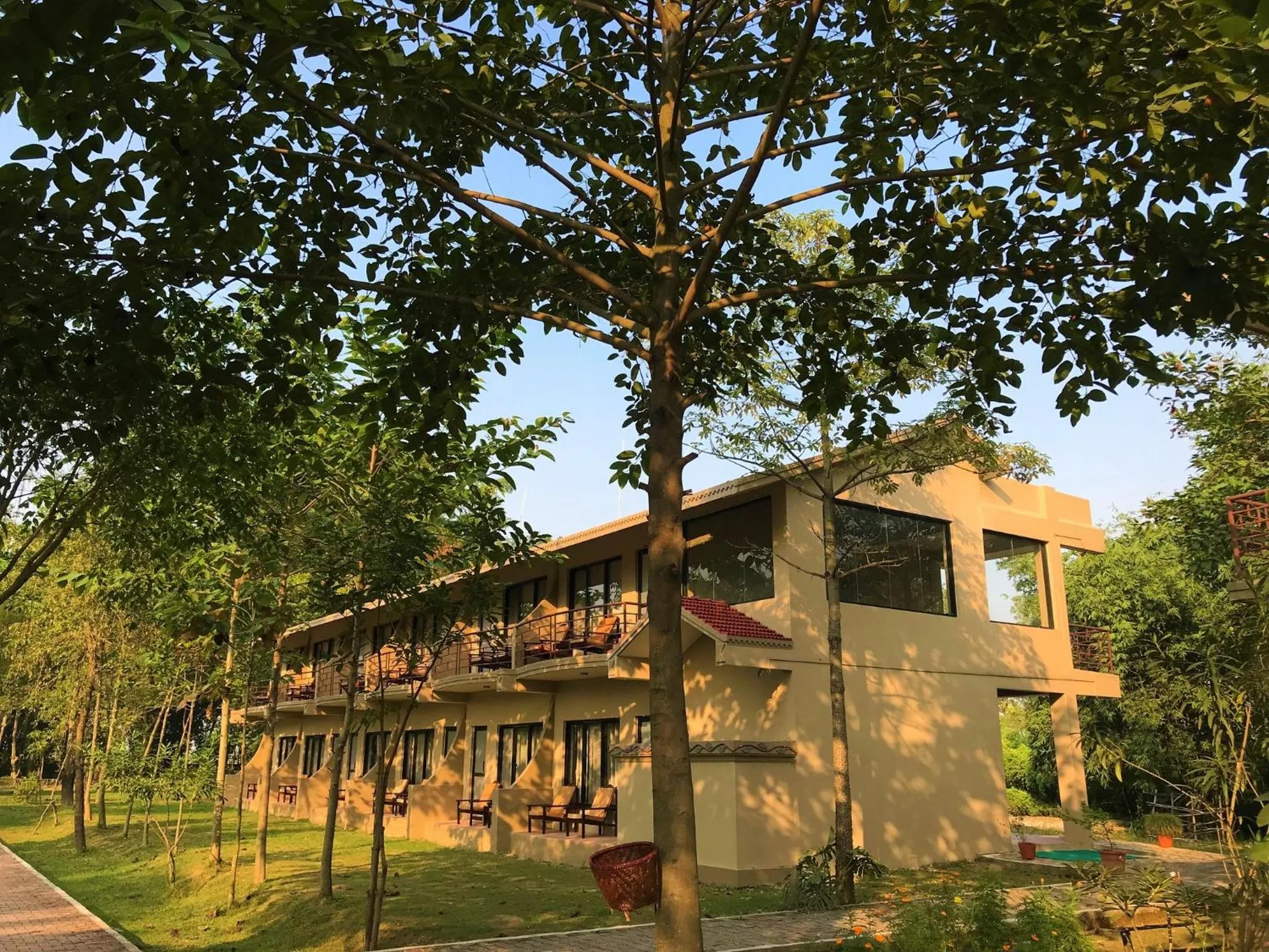 Property building in Lumbini Buddha Garden Resort