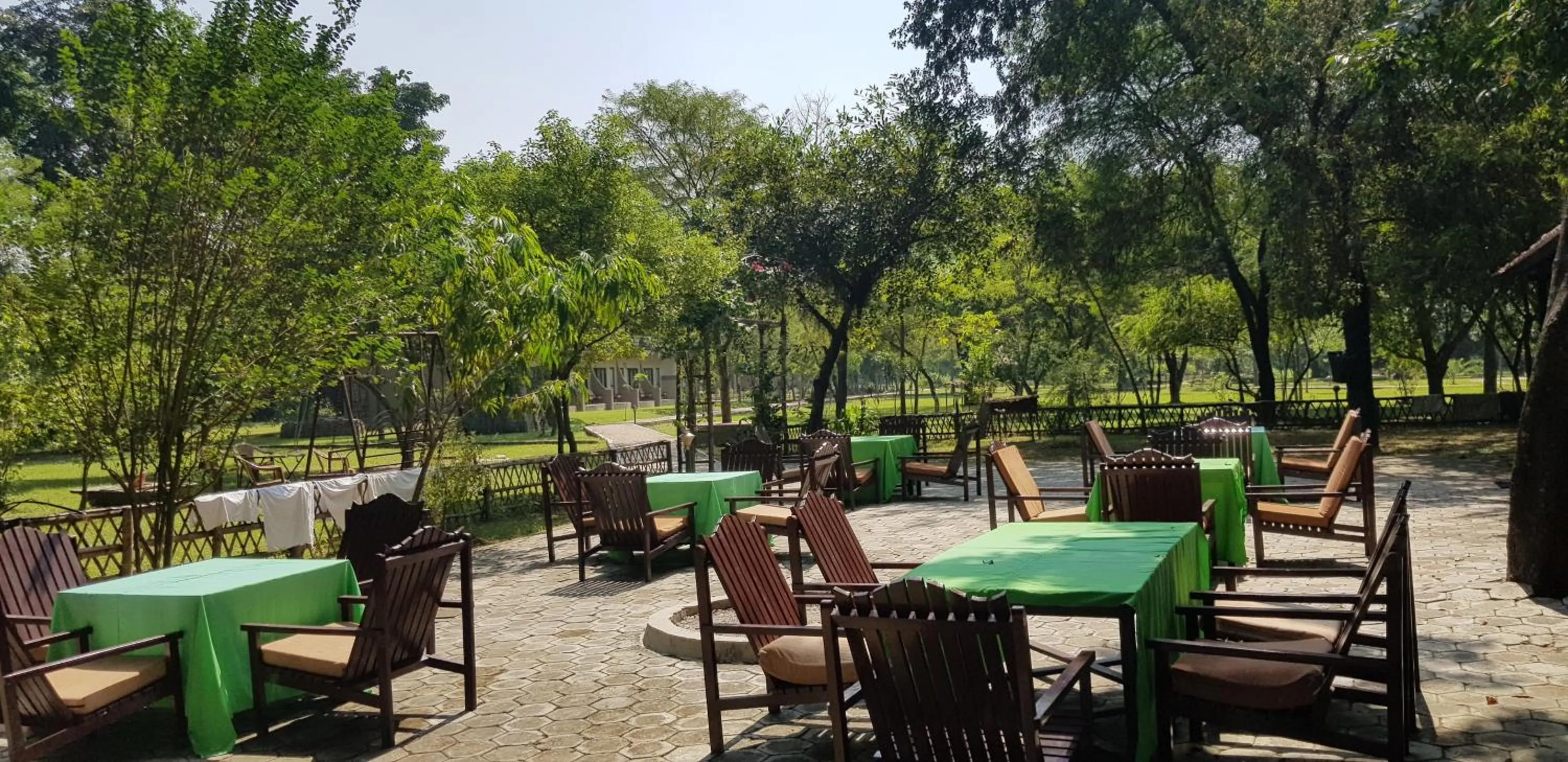 Restaurant/places to eat in Lumbini Buddha Garden Resort