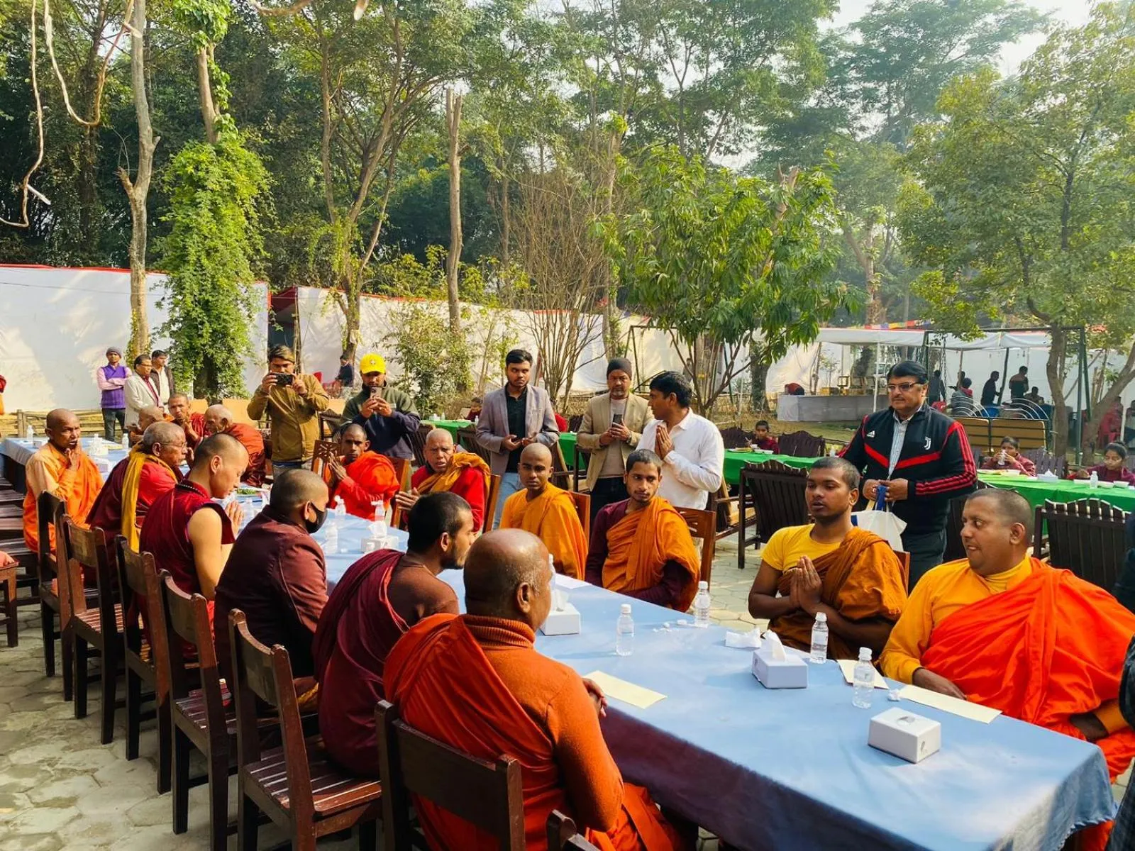 Restaurant/places to eat in Lumbini Buddha Garden Resort