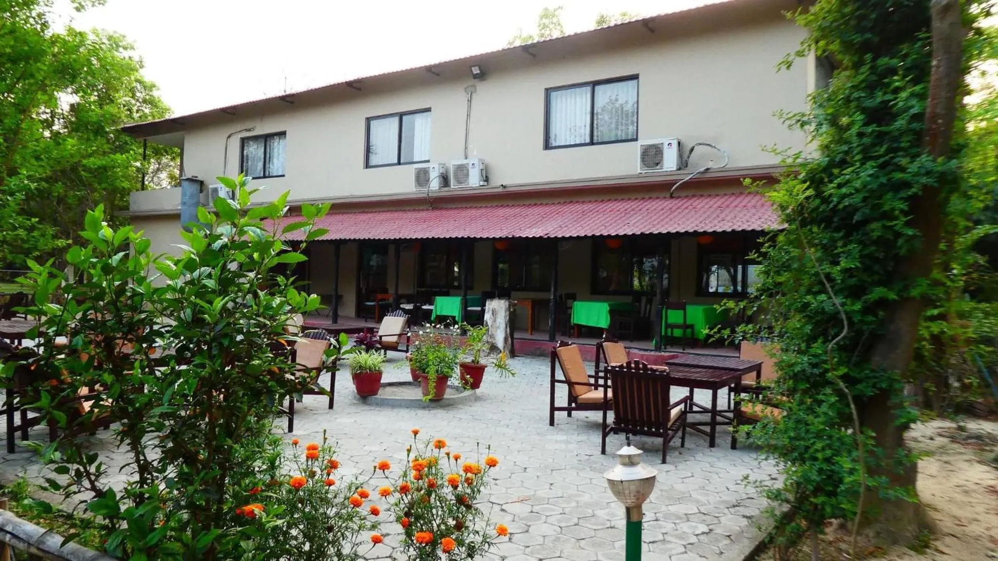 Restaurant/places to eat in Lumbini Buddha Garden Resort