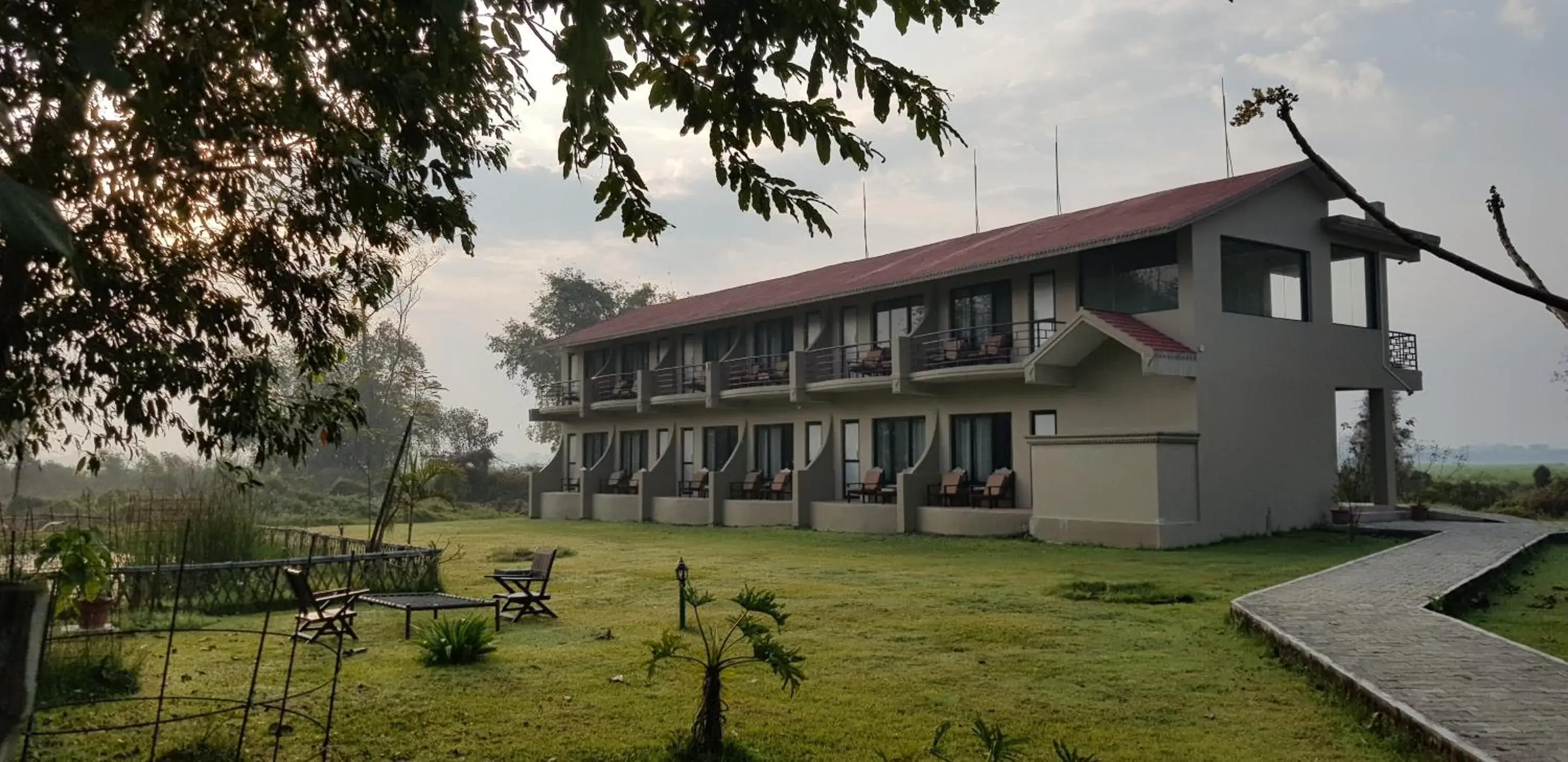 Property building in Lumbini Buddha Garden Resort Property building in Lumbini Buddha Garden Resort