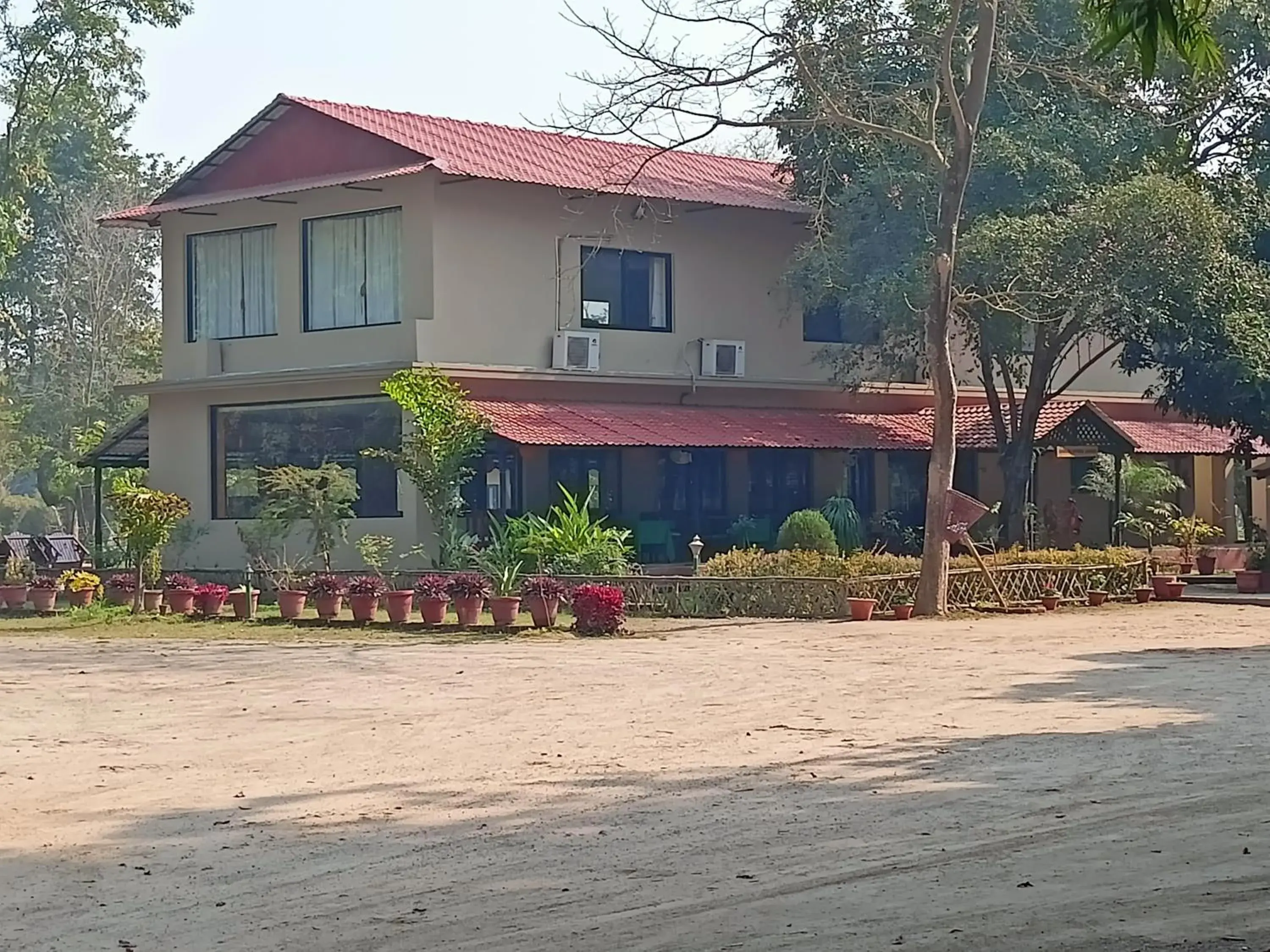 Property building in Lumbini Buddha Garden Resort Property building in Lumbini Buddha Garden Resort