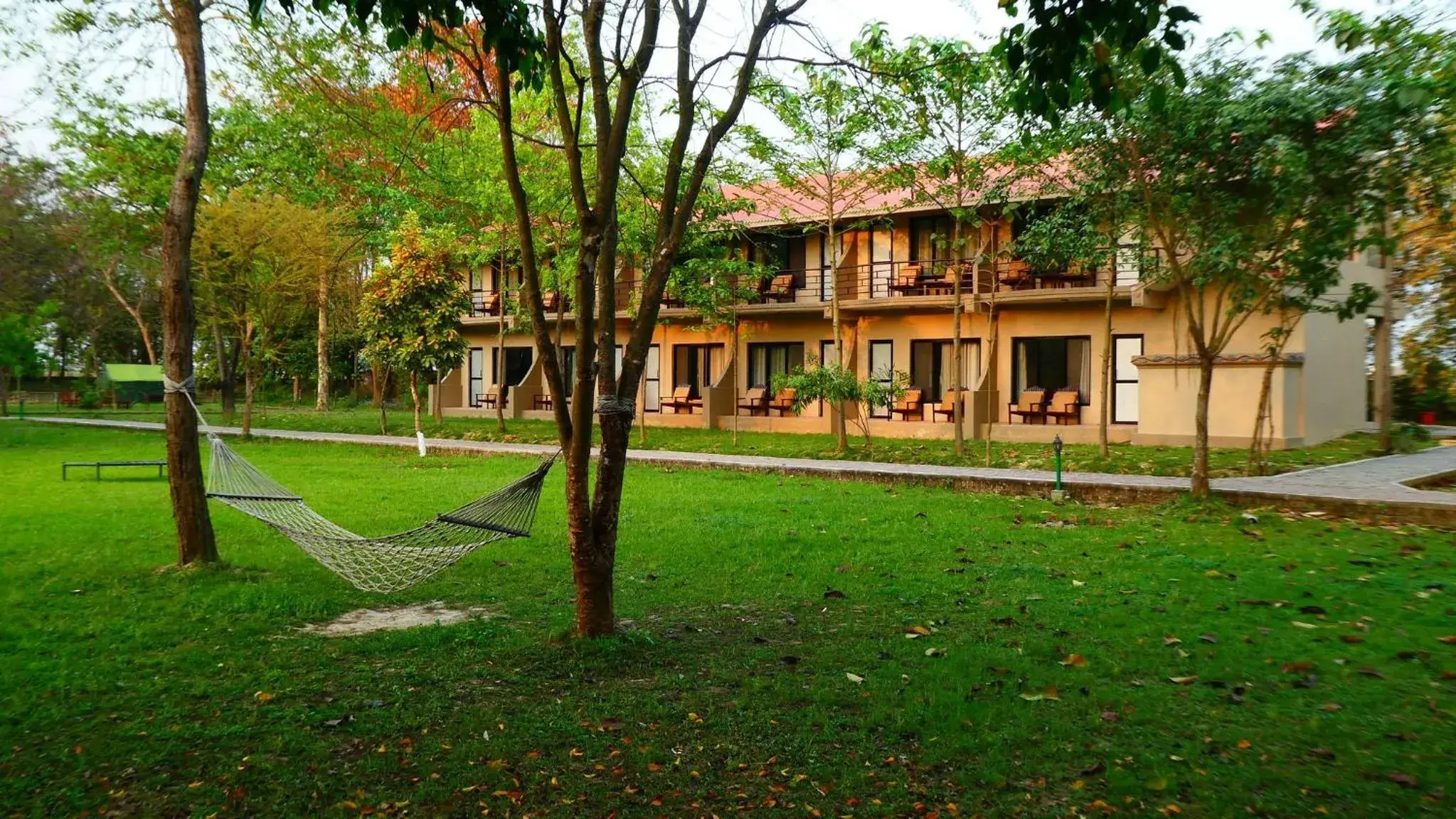 Property building in Lumbini Buddha Garden Resort Property building in Lumbini Buddha Garden Resort