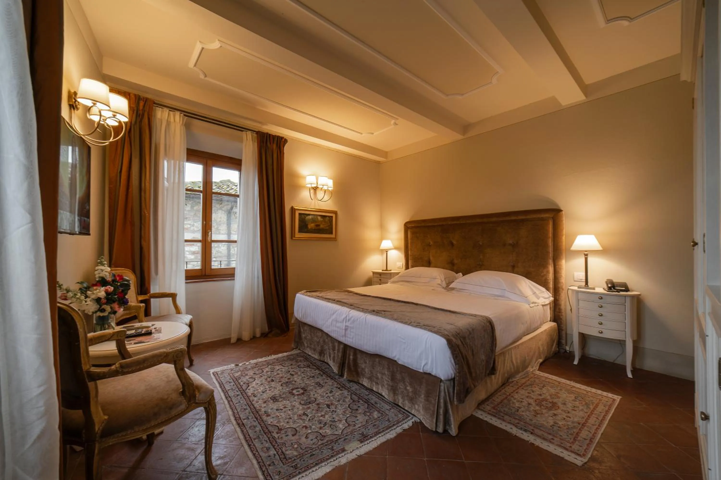 Photo of the whole room, Bed in Hotel Palazzo San Niccolò & Spa