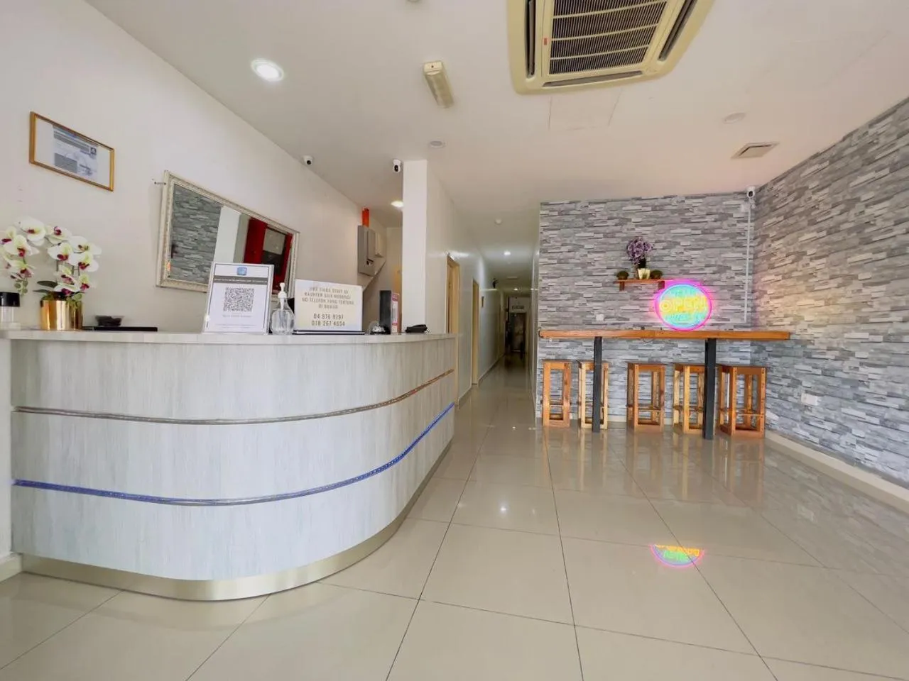 Lobby or reception in Noor Hotel Kangar