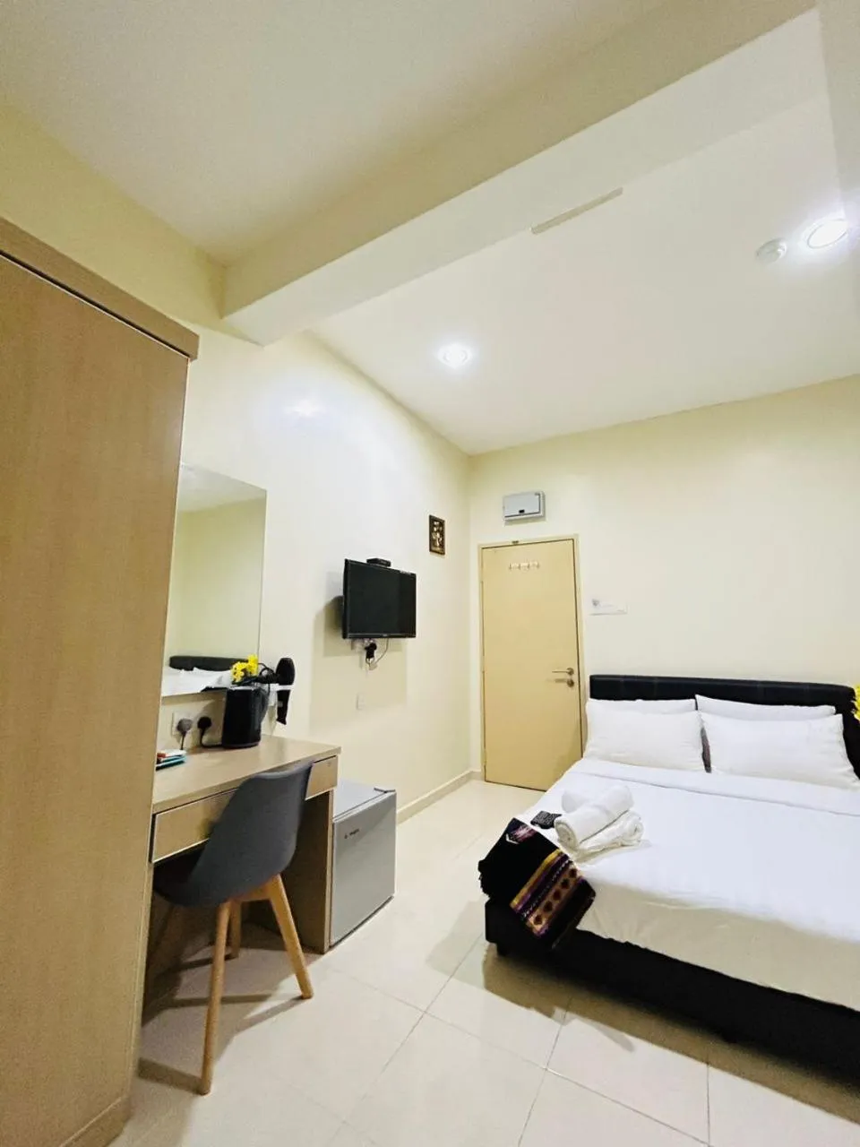 Bed in Noor Hotel Kangar