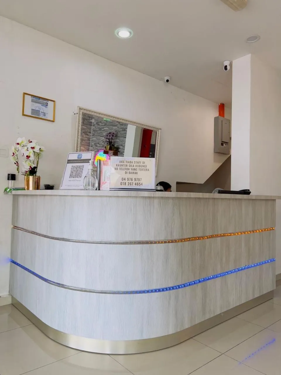 Lobby or reception in Noor Hotel Kangar