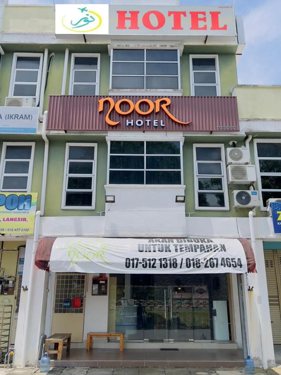 Property building in Noor Hotel Kangar