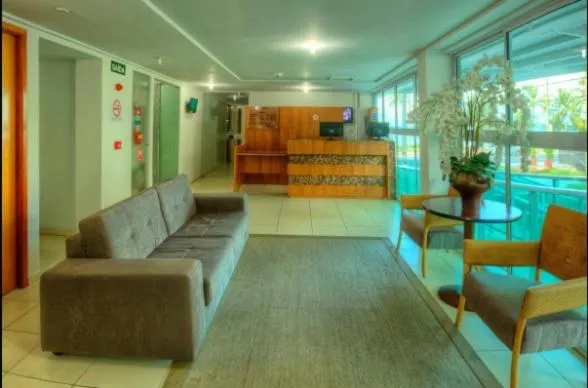 Lobby or reception in Apto Inteiro Cabo Branco pé na areia