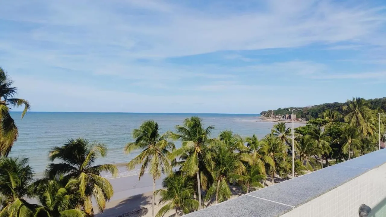 Sea view in Apto Inteiro Cabo Branco pé na areia