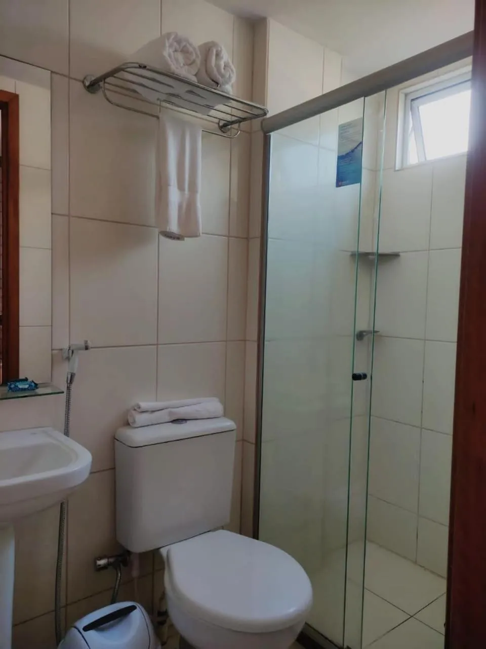Bathroom in Apto Inteiro Cabo Branco pé na areia