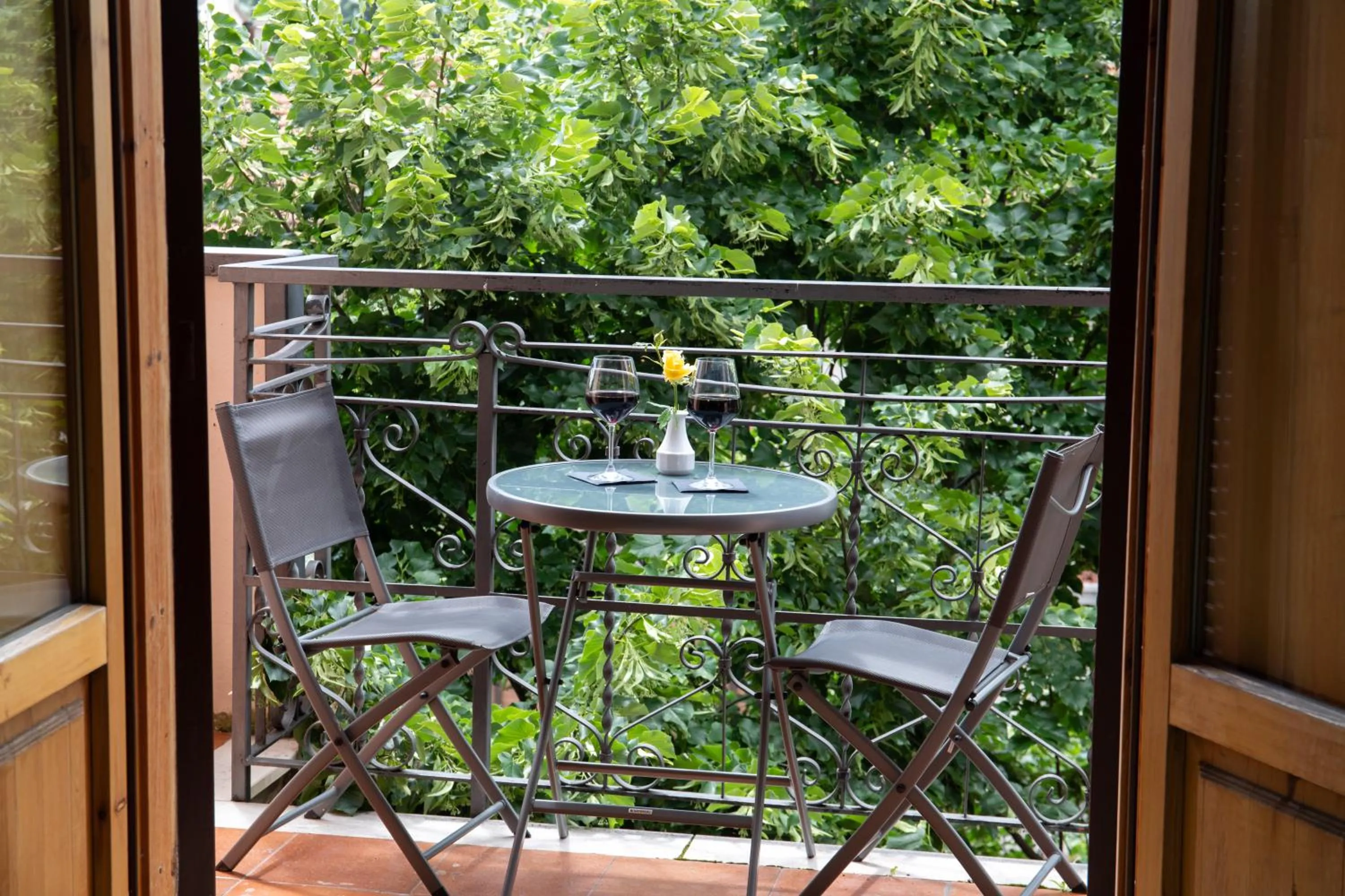 Balcony/Terrace in Hotel Park Ge.Al.