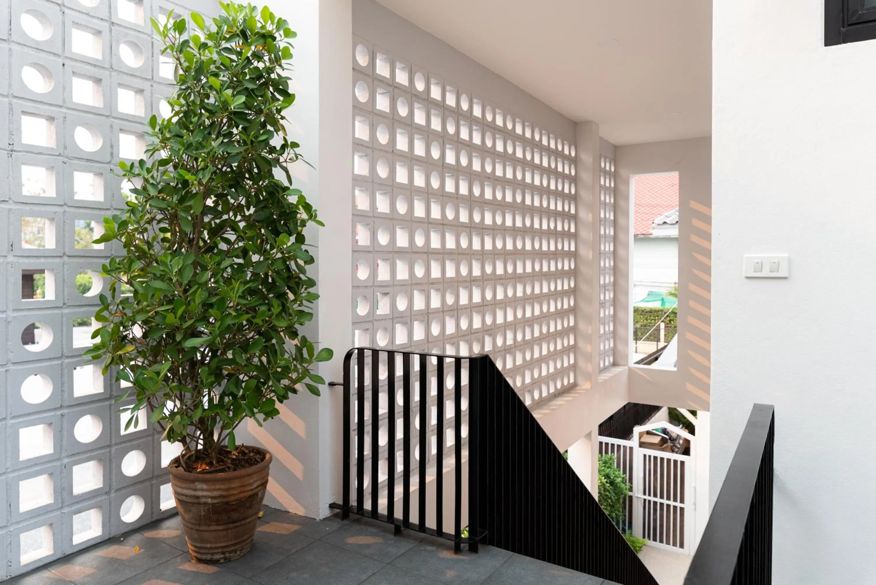 Facade/entrance in Eleven Pillar Site Chiangmai