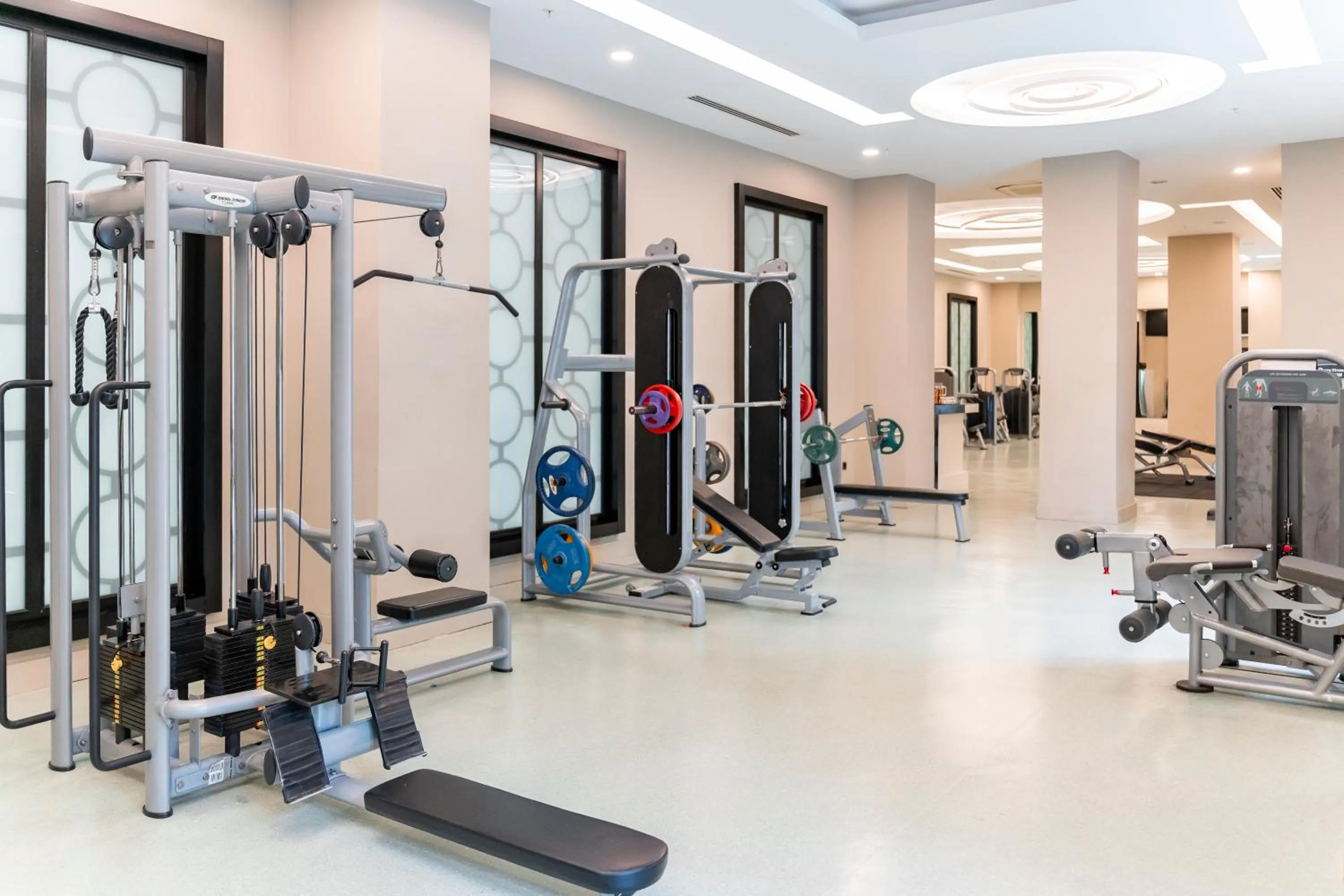 Fitness centre/facilities in Oz Hotels Side Premium