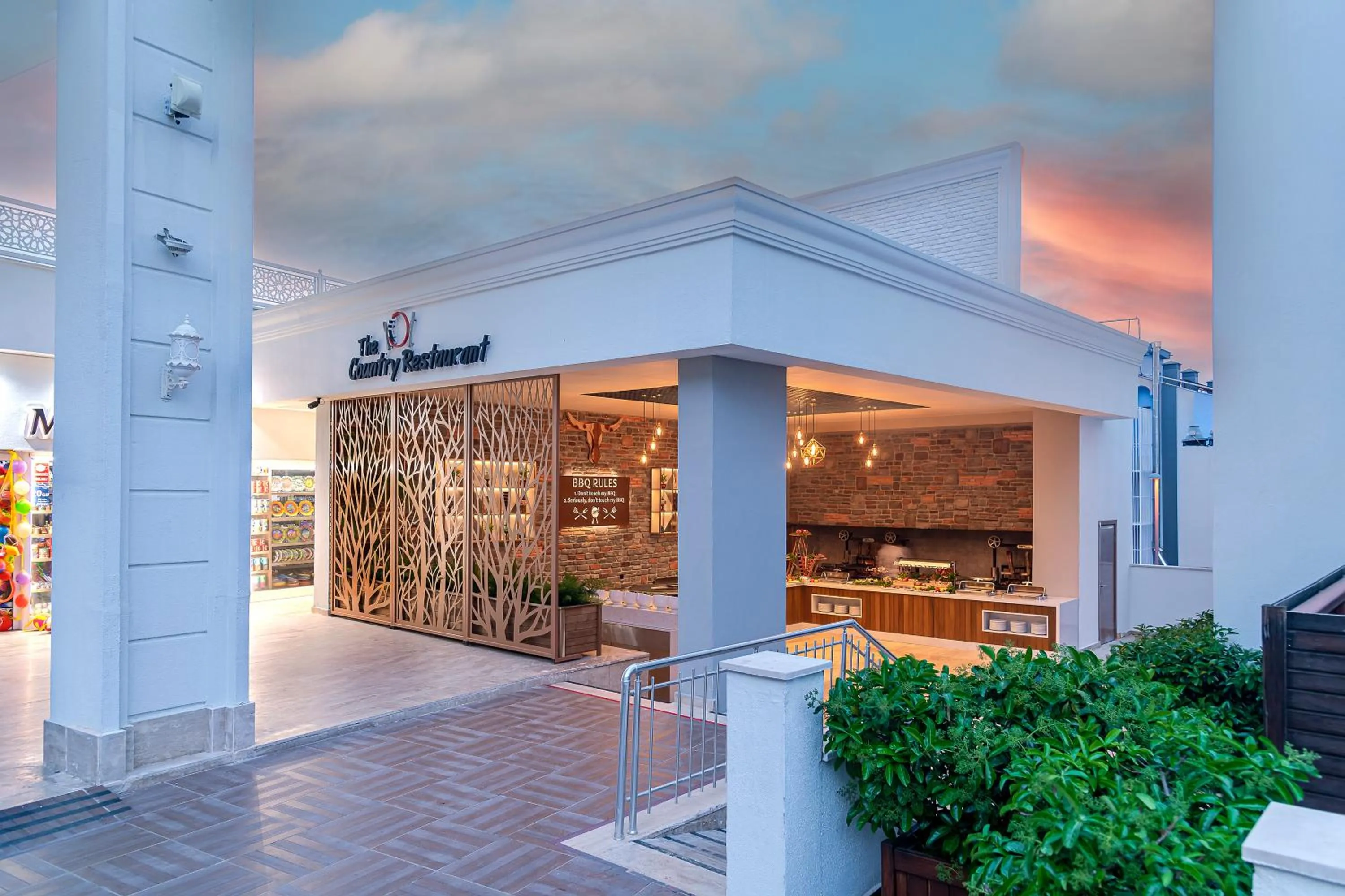 Restaurant/places to eat in Oz Hotels Side Premium