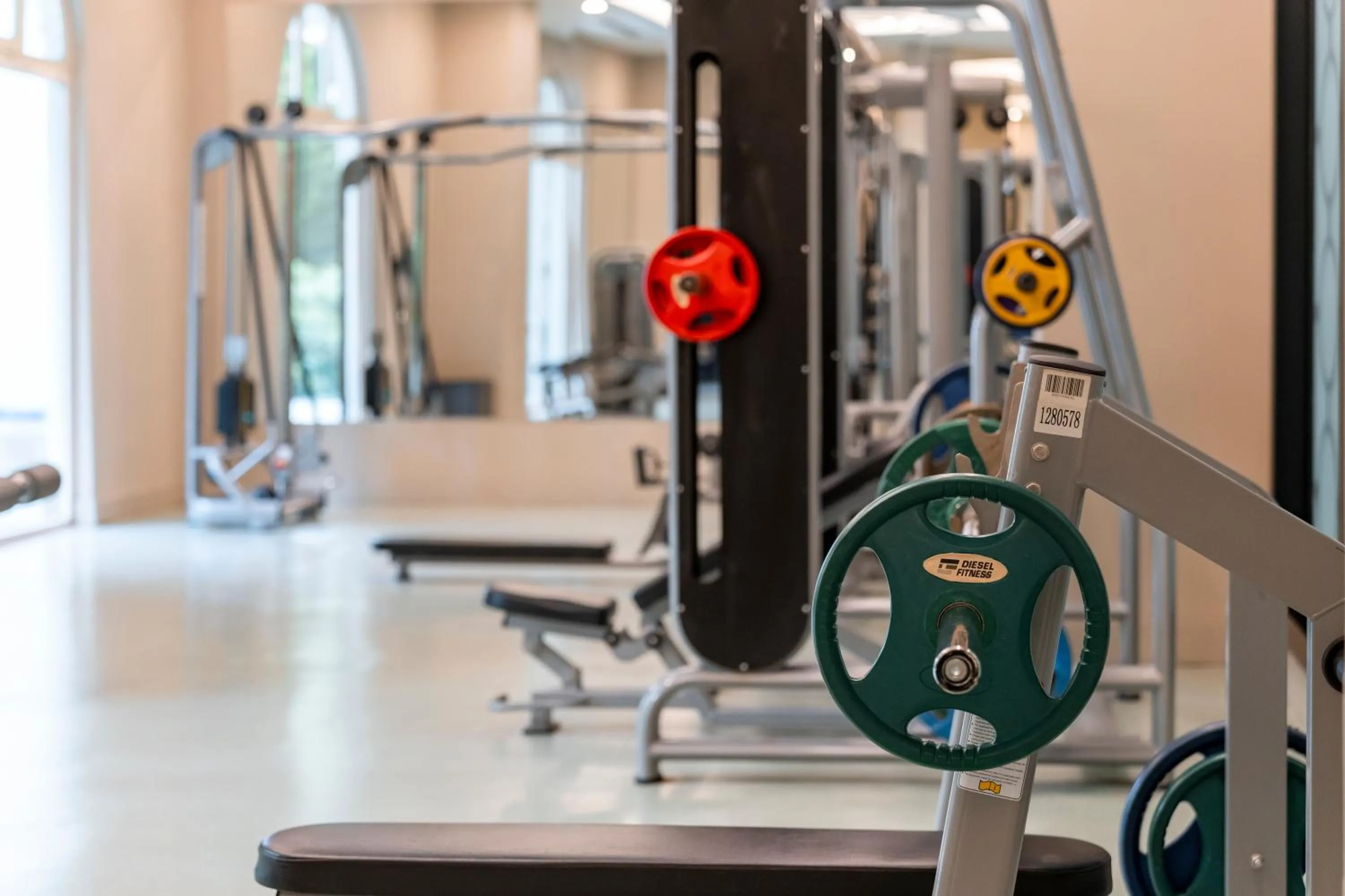 Fitness centre/facilities in Oz Hotels Side Premium