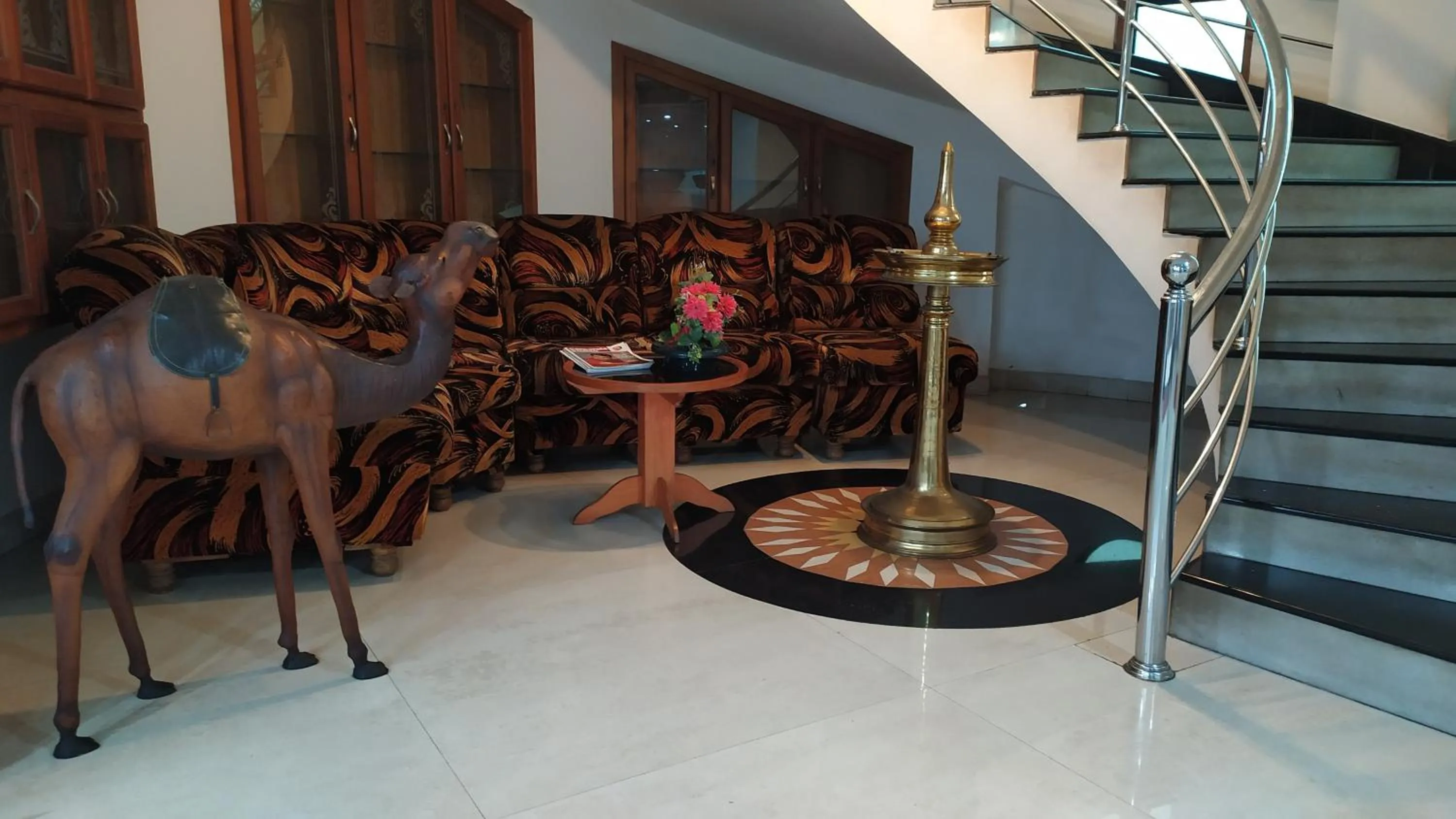 Lobby or reception in hotel bessota international