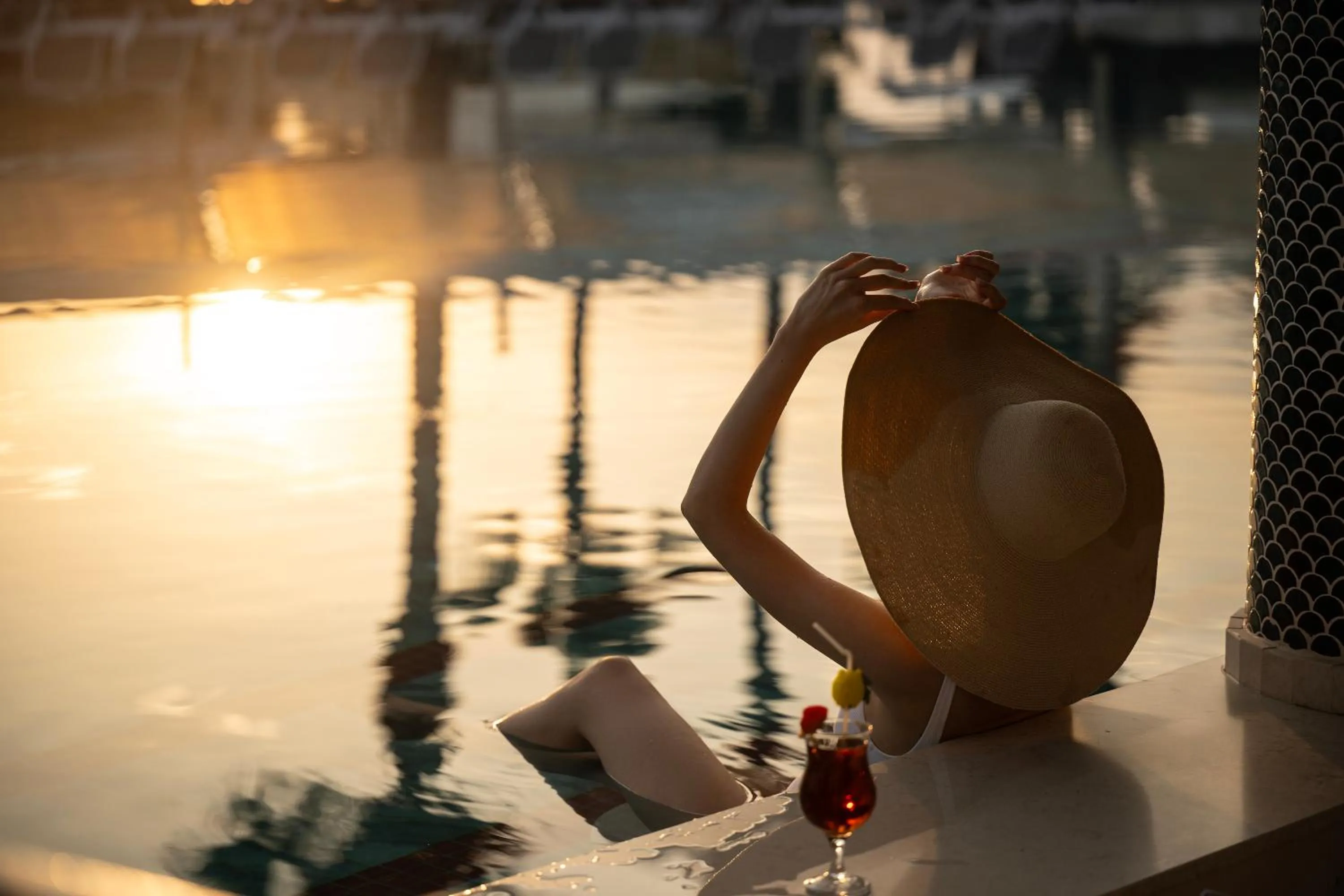Swimming pool in Oz Hotels Incekum Beach