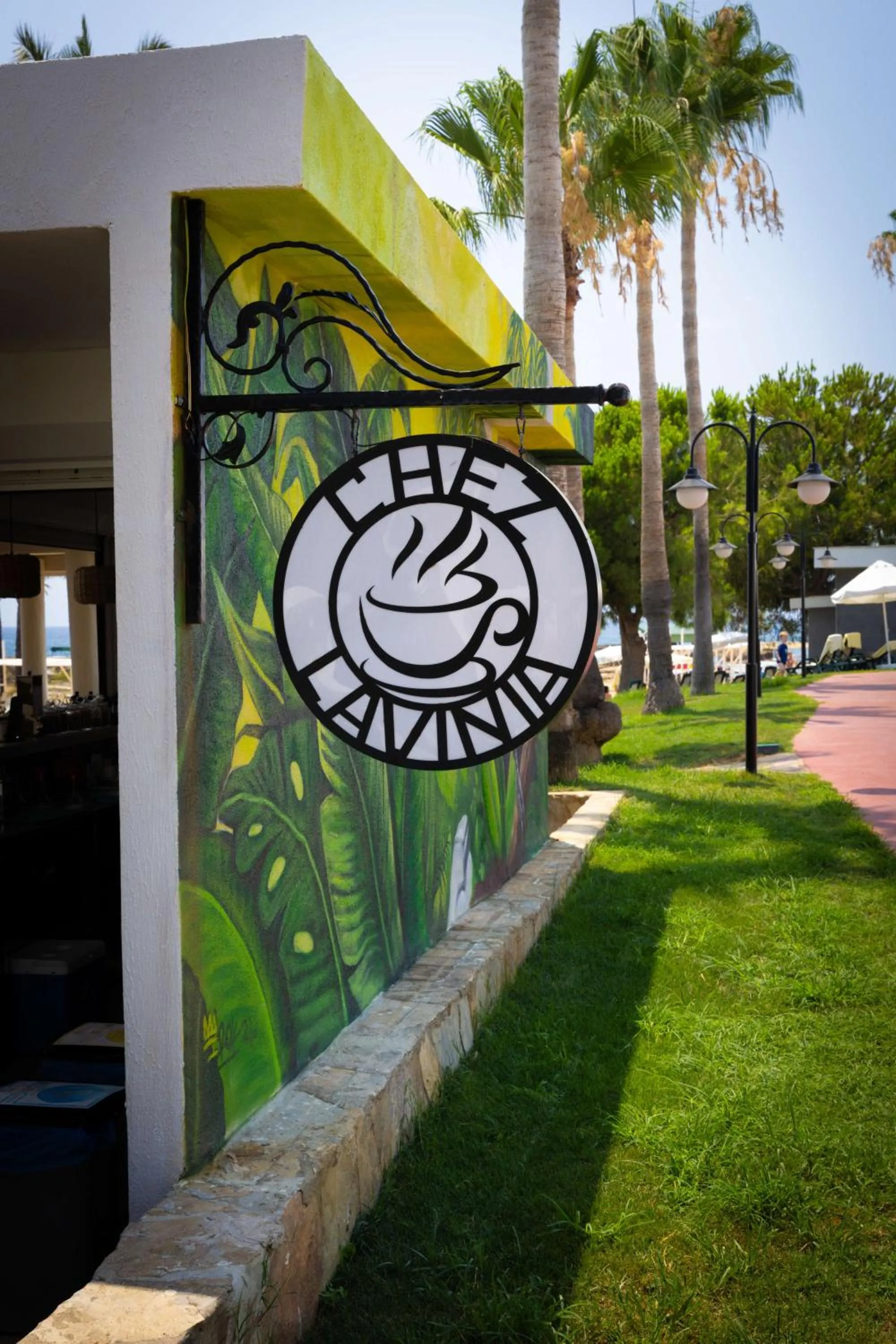 Garden view in Oz Hotels Incekum Beach