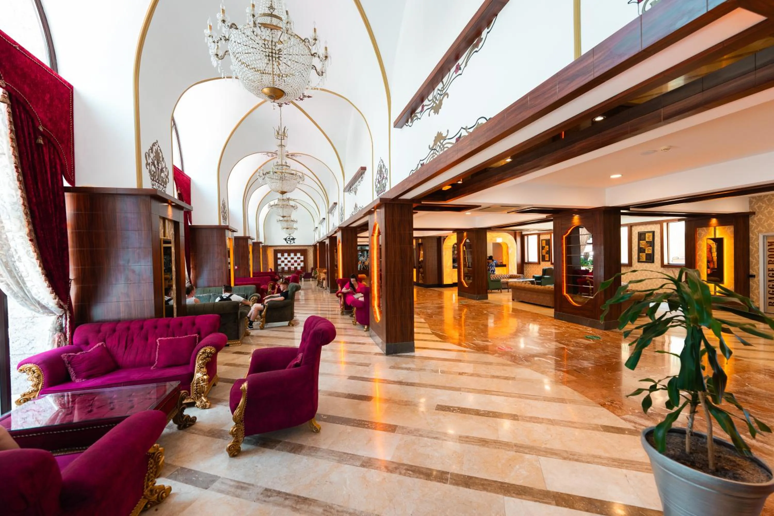 Seating area in Oz Hotels Incekum Beach