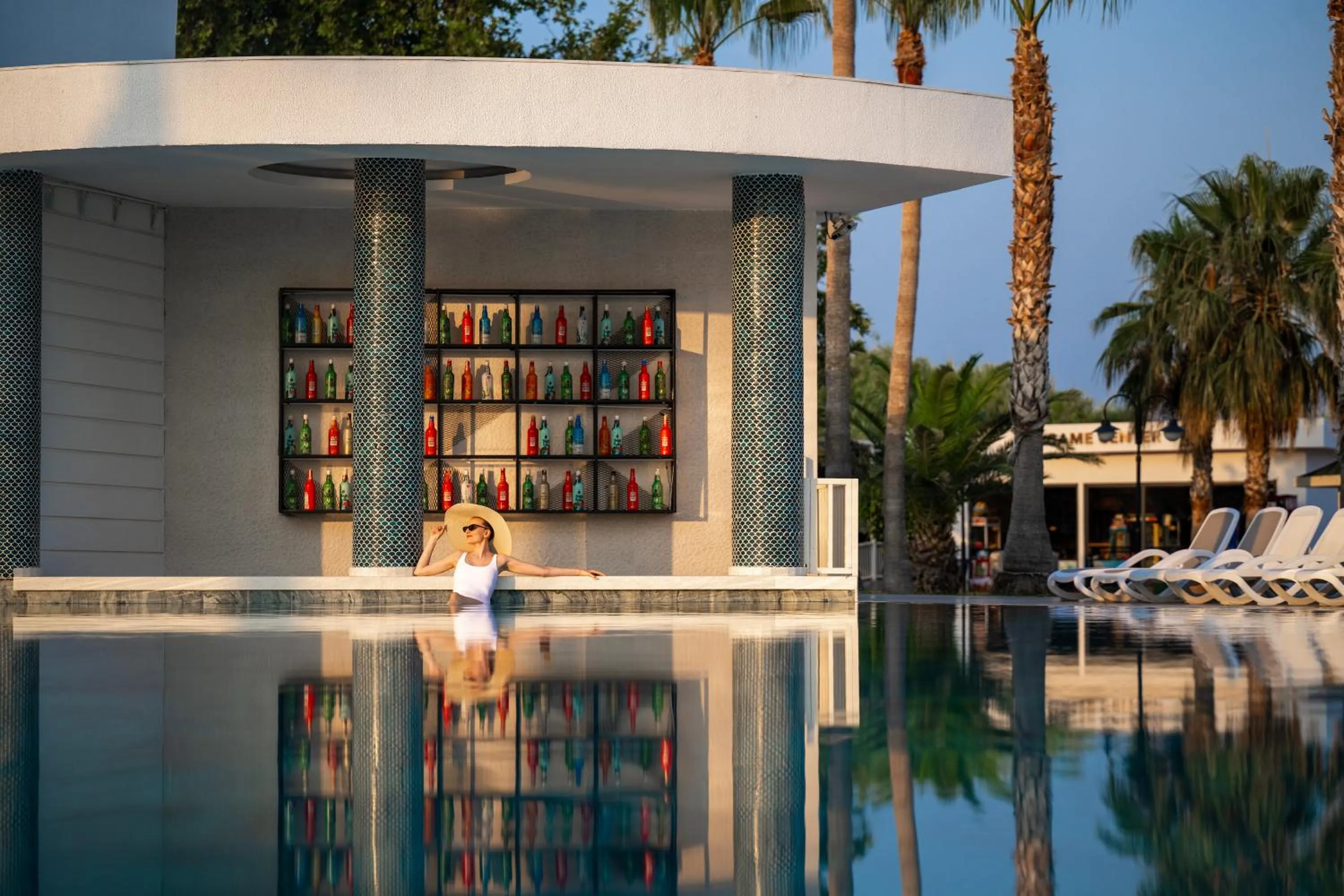 Swimming pool in Oz Hotels Incekum Beach