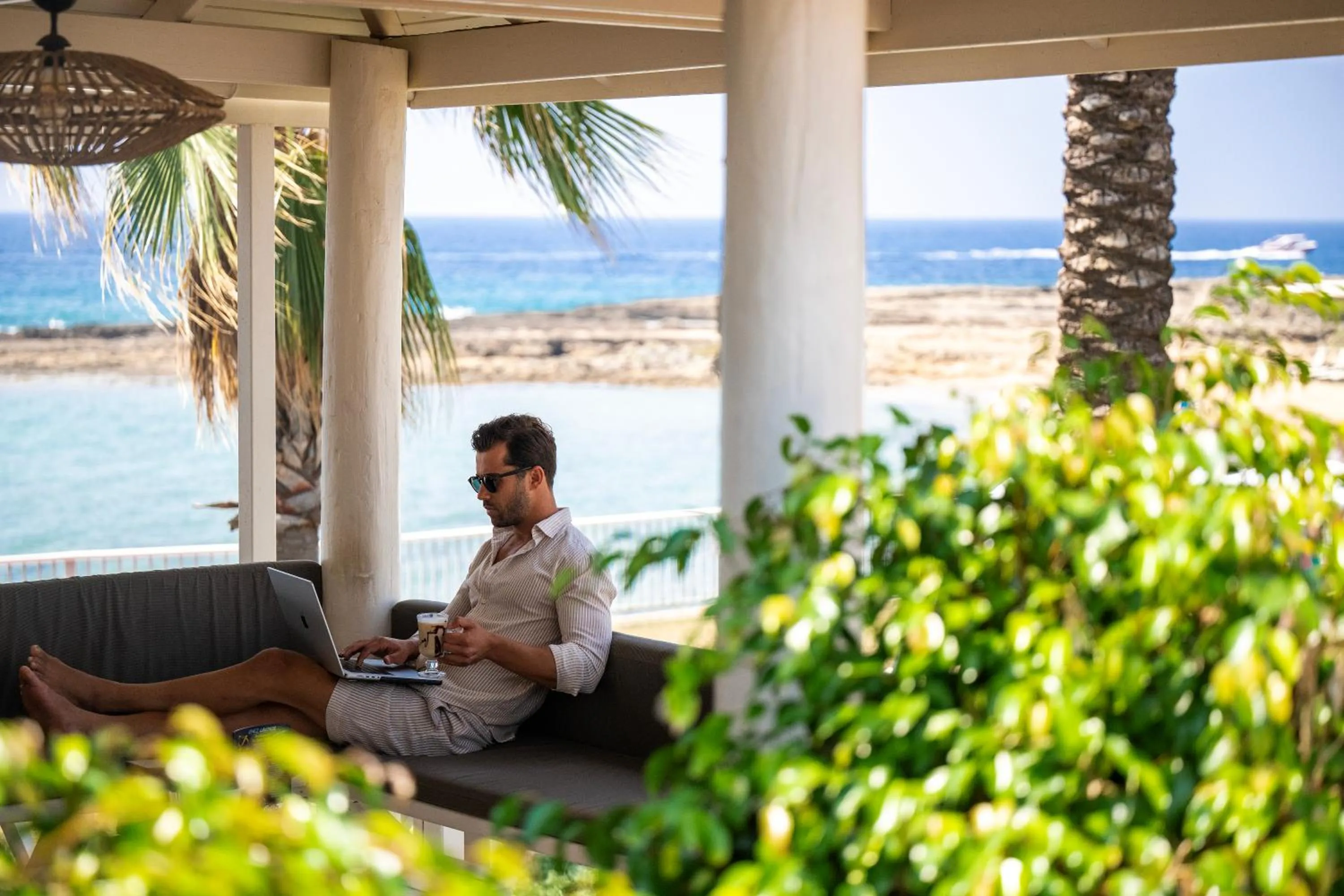 Seating area in Oz Hotels Incekum Beach