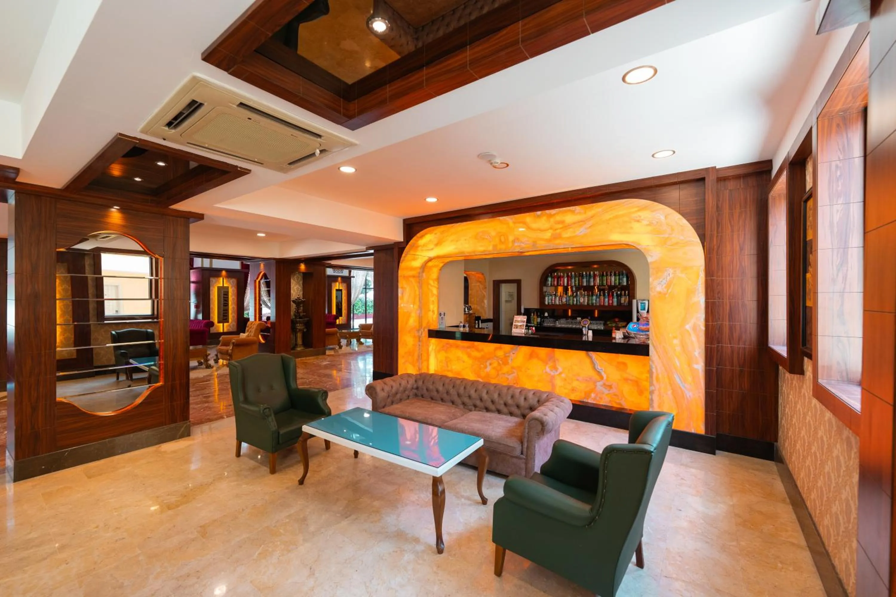 Seating area in Oz Hotels Incekum Beach