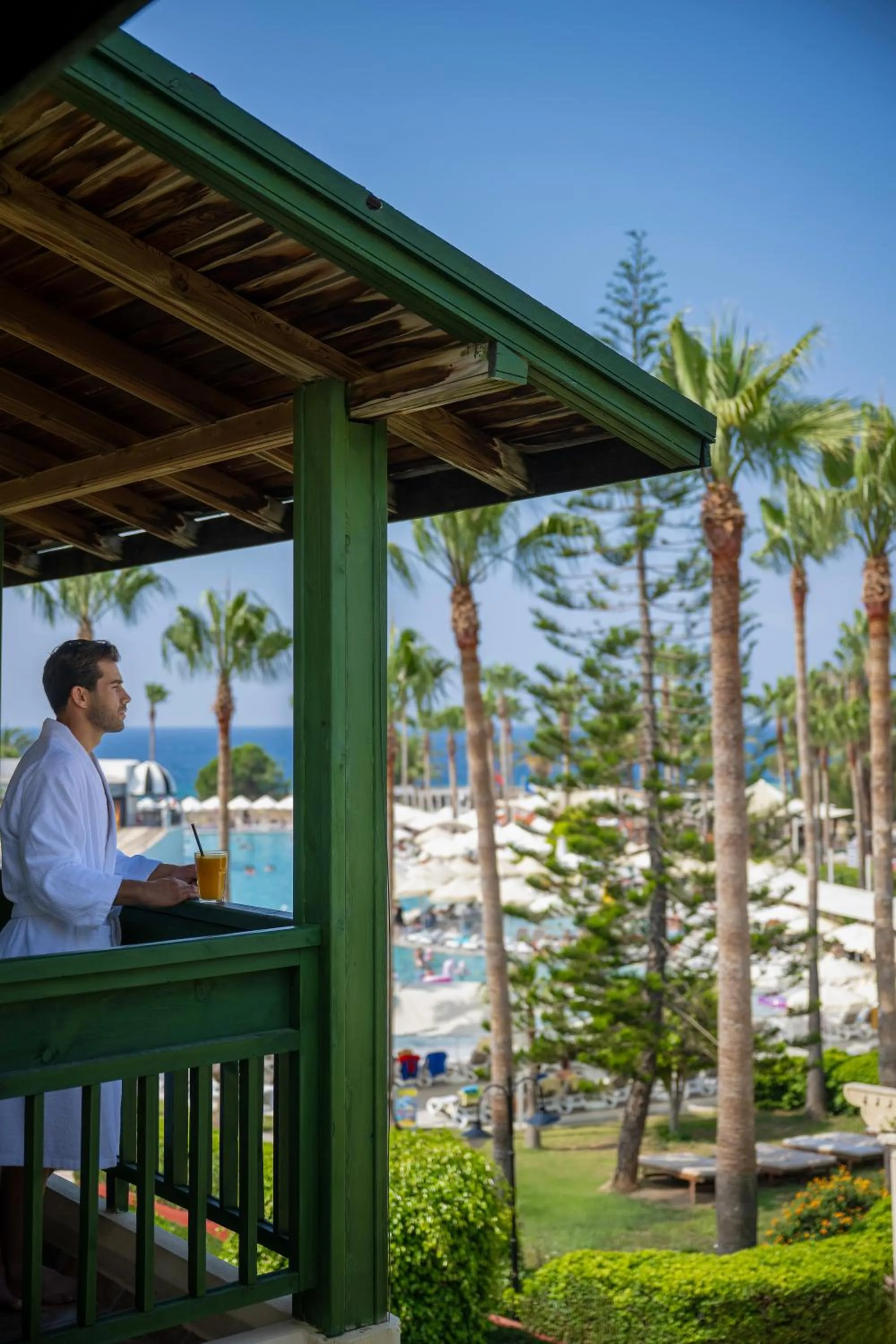 Balcony/Terrace in Oz Hotels Incekum Beach