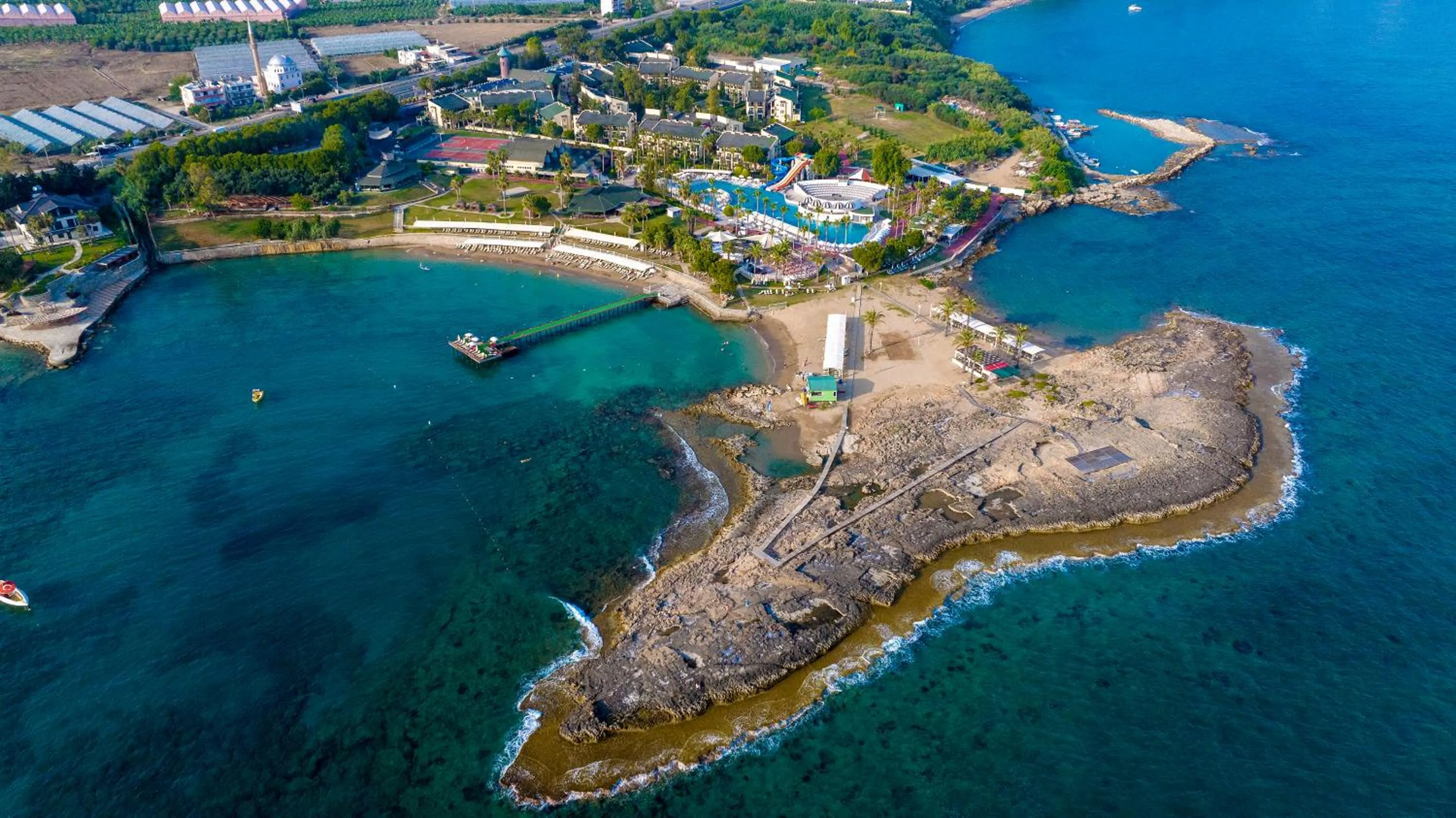 Bird's eye view in Oz Hotels Incekum Beach