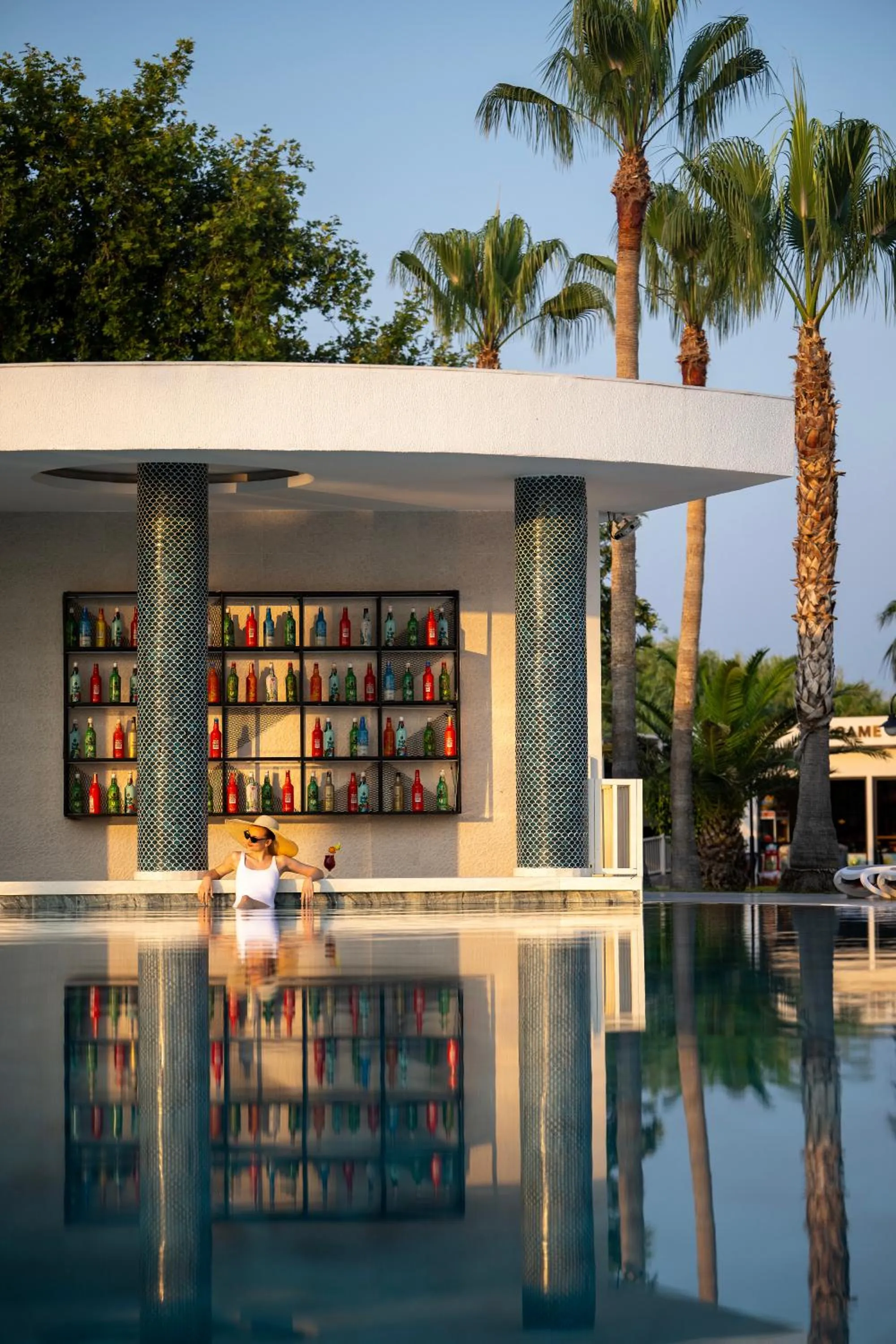 Pool view in Oz Hotels Incekum Beach