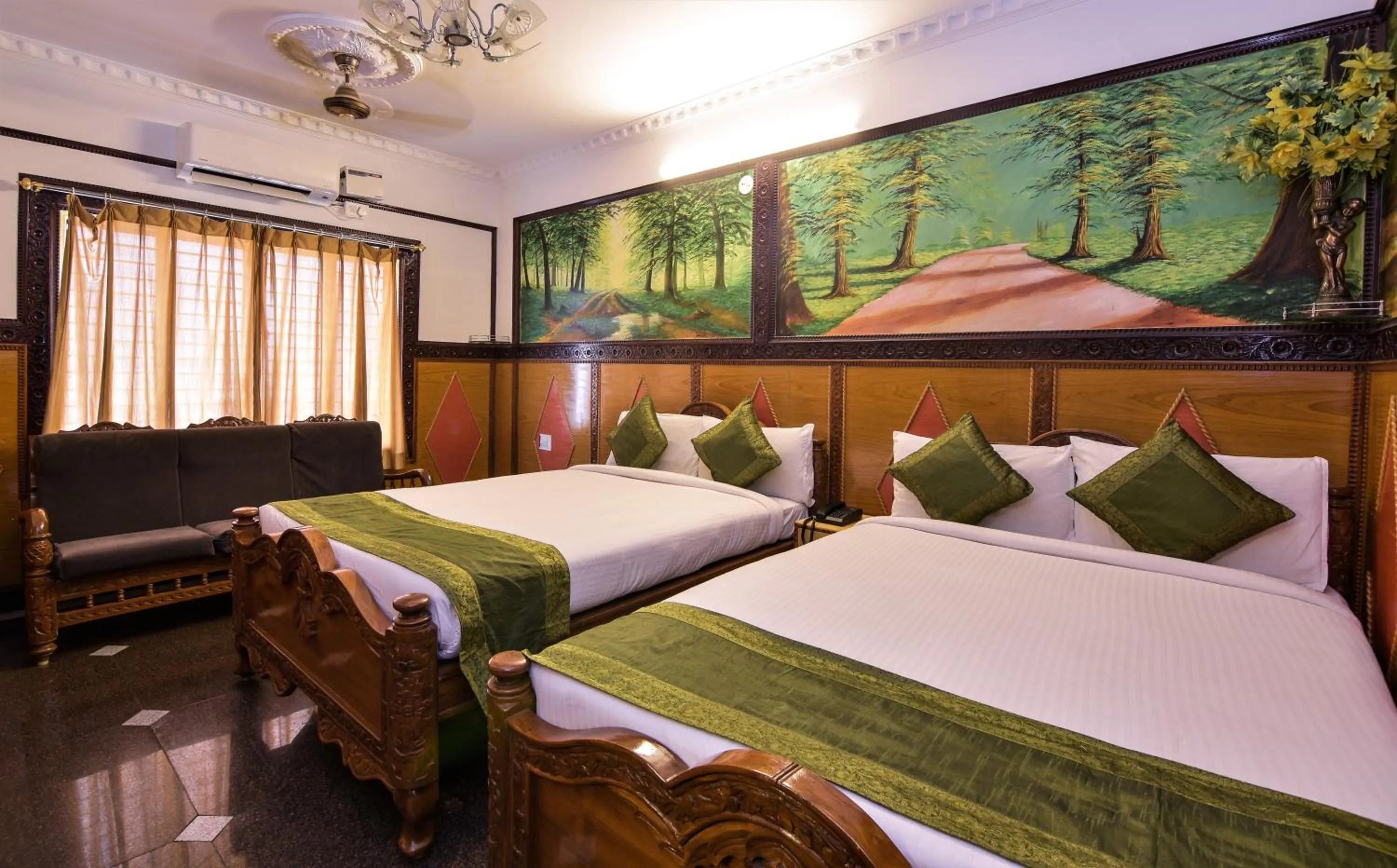 Bed in Navanidhi Comforts