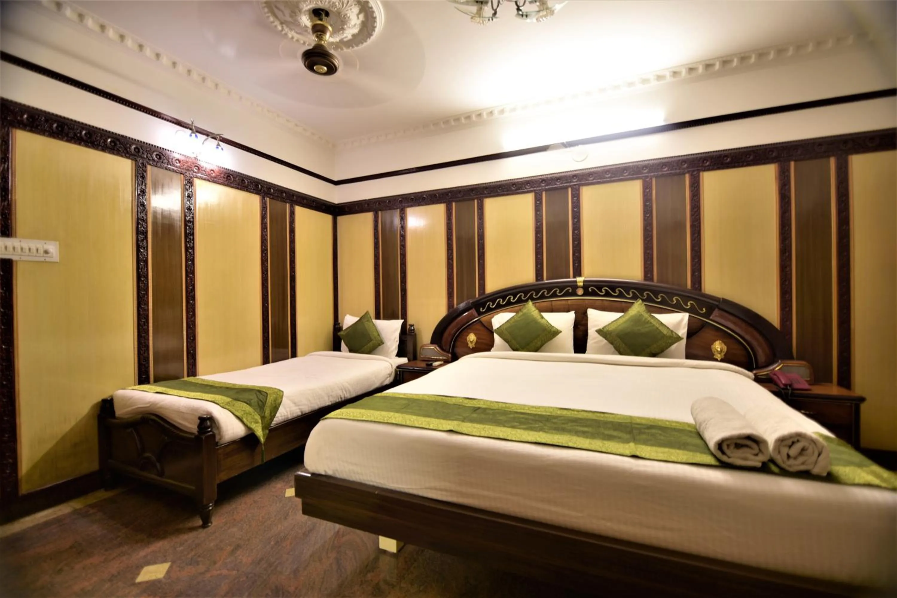 Bed in Navanidhi Comforts